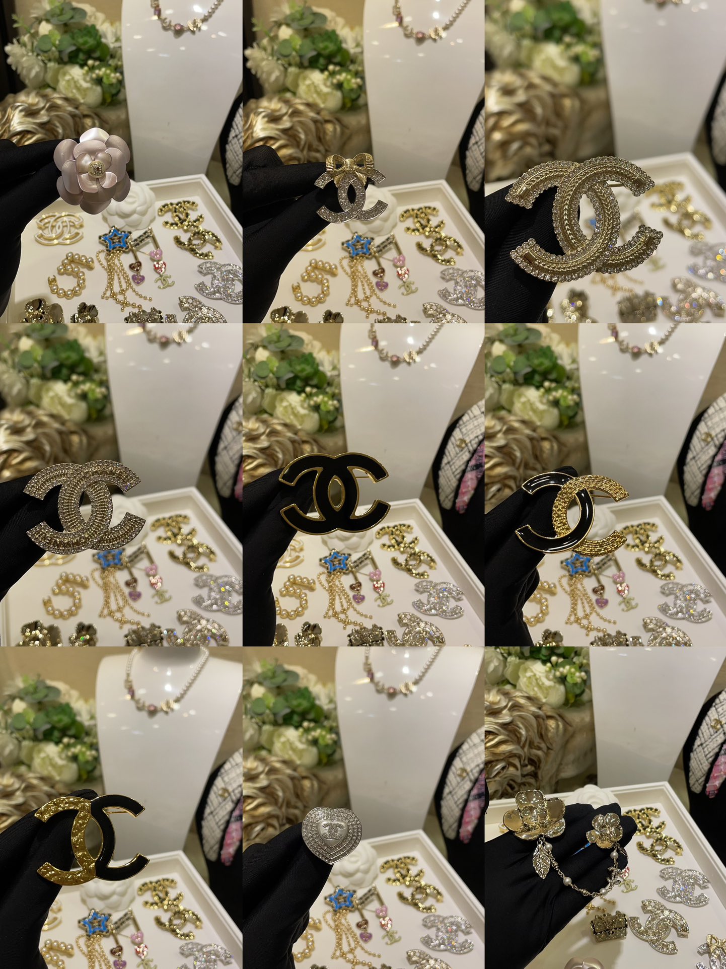 NO:631450,A large collection of super new models of Xiaoxiang brooches [Hey Ha] Click on the collection picture to choose. Circle the one you like, brooch, breastpin, Cardia high-end jewelry19860909小香胸针超全新款大合集[嘿哈] 集合图点开挑选一下 喜欢哪个圈出来,,brooch，breastpin,卡迪亚高端饰品,Jewelry