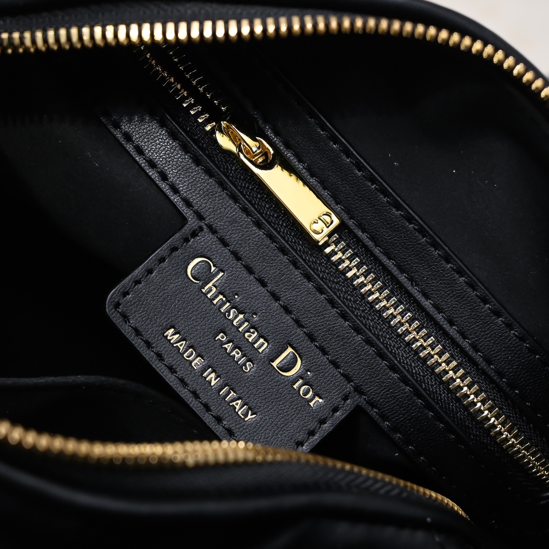 Dior Groove 20 Satchel Bag Black Quilted Leather with Gold-Tone Hardware 9 i1723352605 689 1