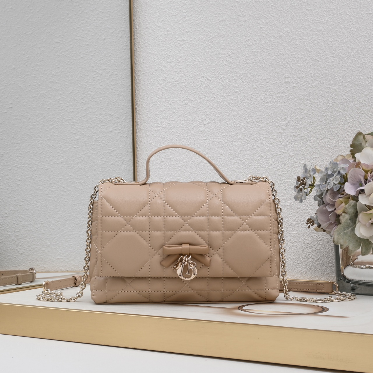 My Tender Dior Top Han..羊皮革超大藤格纹 这款My Tender Dior Top Handle