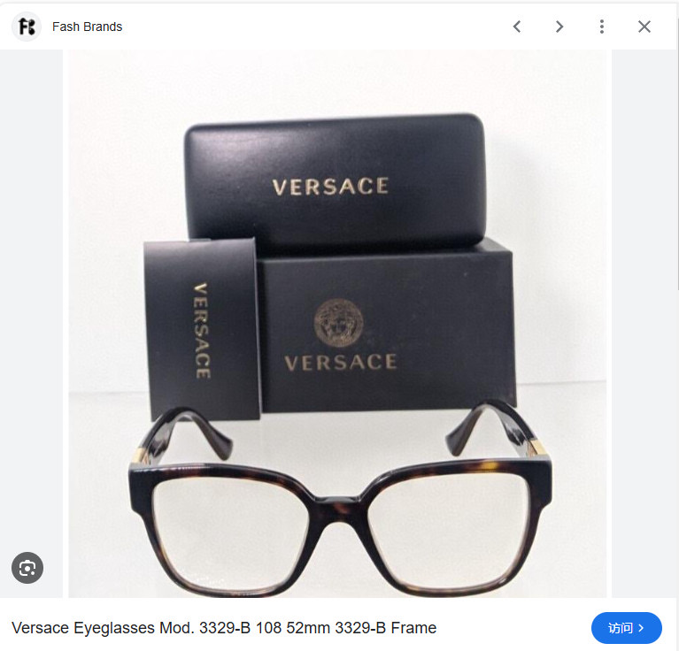  𝙑𝙀𝙍𝙎𝘼𝘾𝙀 
VE3329B 
Size：53口18-145
