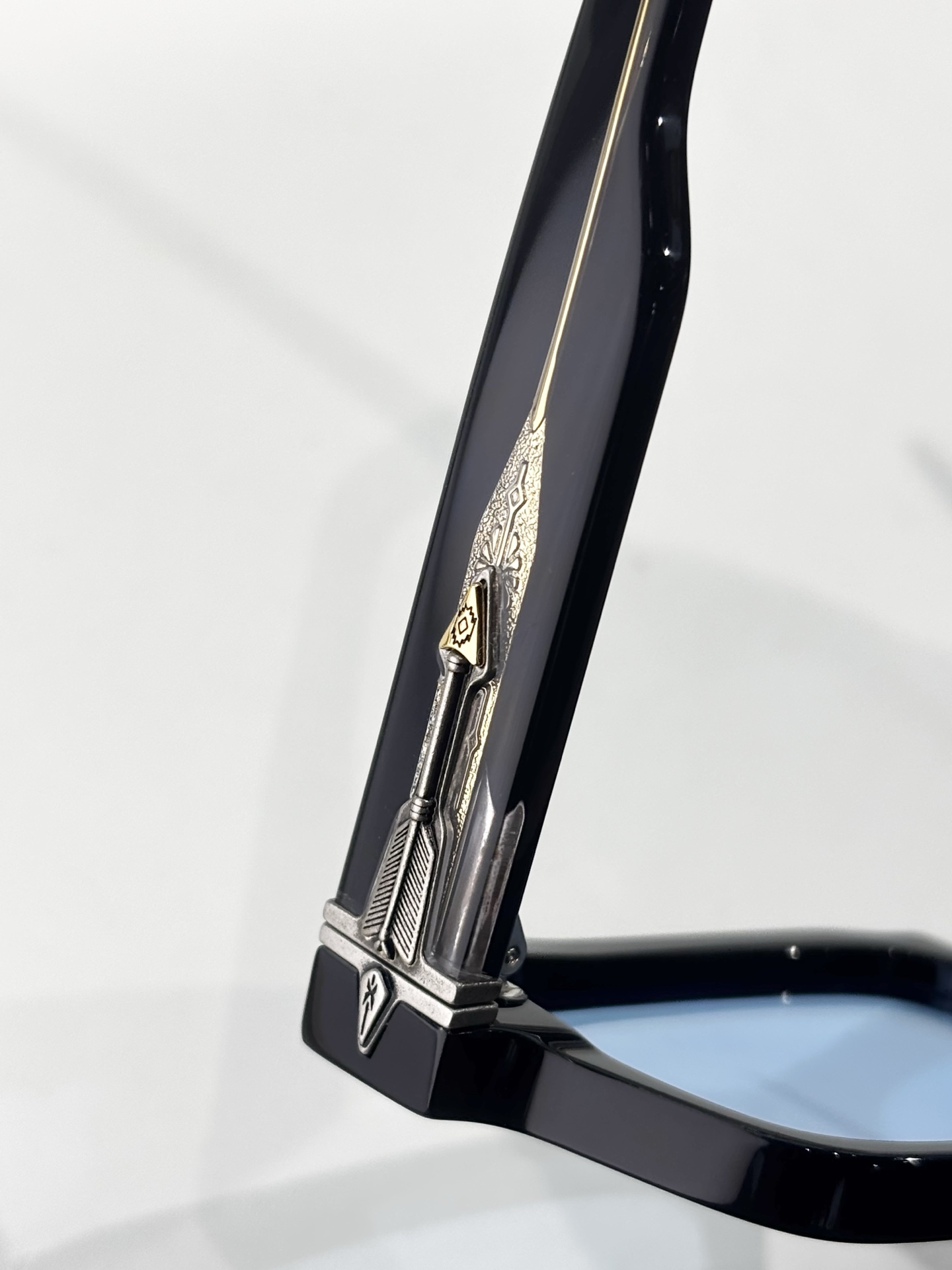 JACQUES MARIE MAGE绿松石系列 8.0厚料定制原版复刻 日本手工眼镜 镜框採用厚金属打造