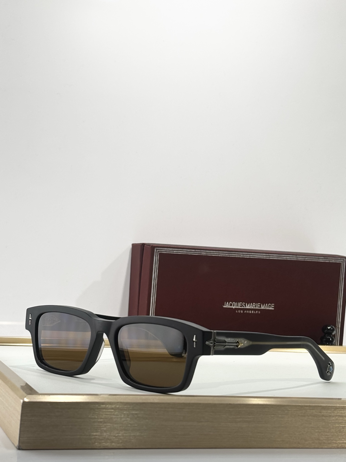 JACQUES MARIE MAGE绿松石系列 8.0厚料定制原版复刻 日本手工眼镜 镜框採用厚金属打造