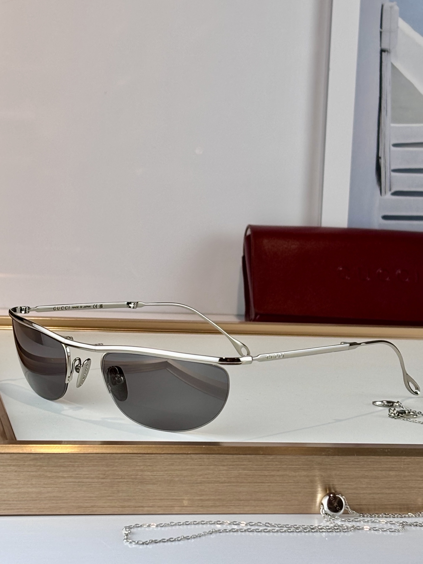 GUCC*MOD：GG2157SSize：57口20-145附送链子⛓️‍💥