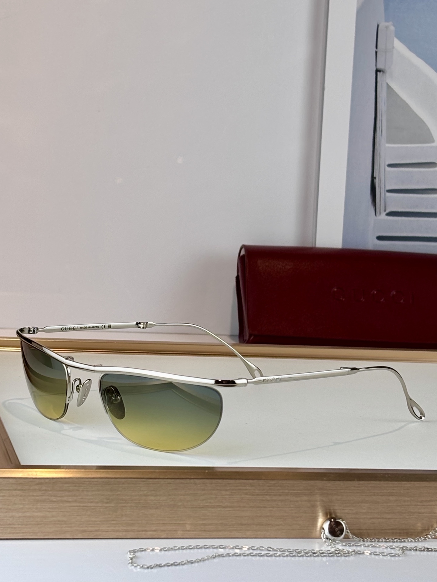 GUCC*MOD：GG2157SSize：57口20-145附送链子⛓️‍💥