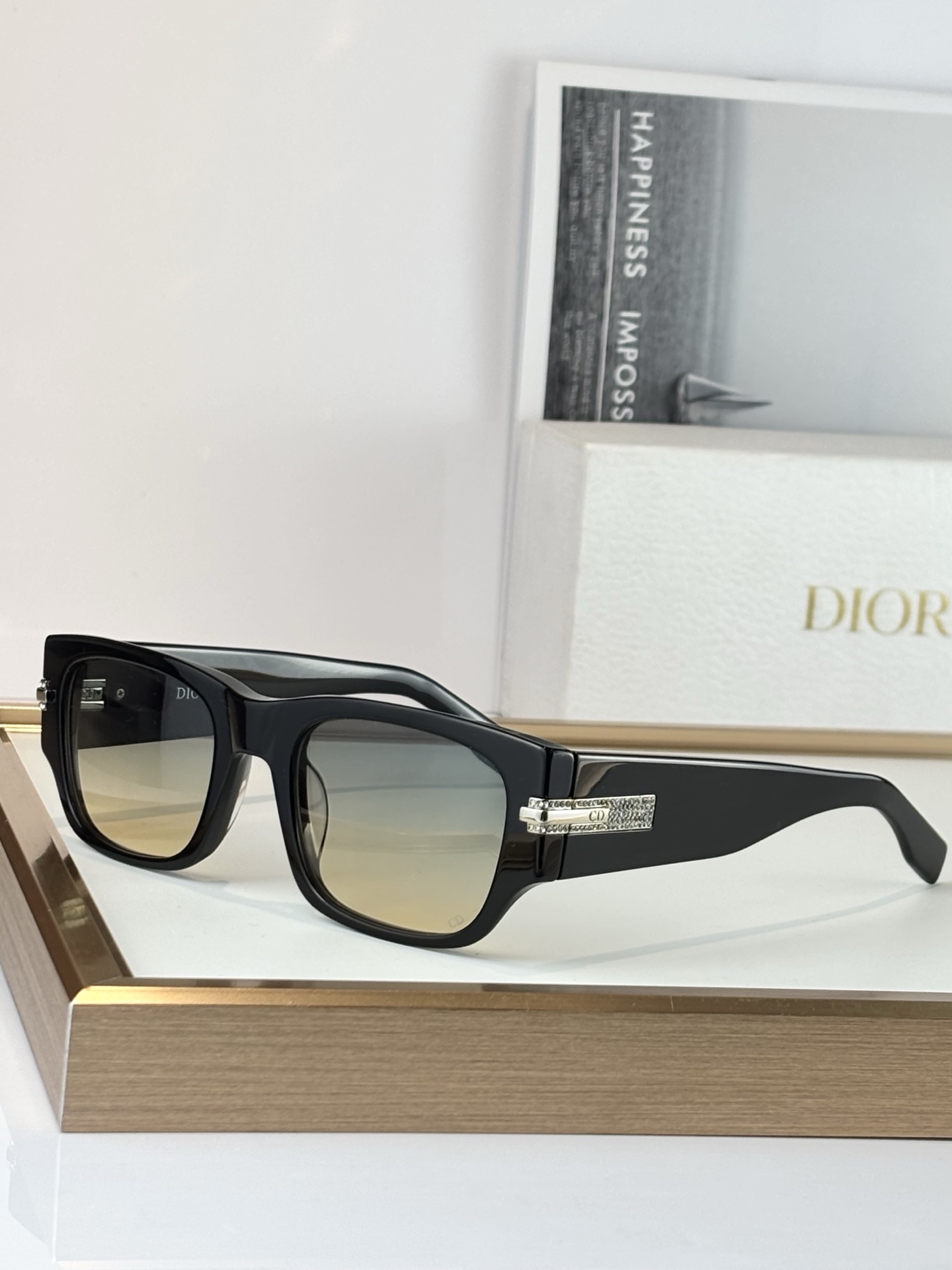 Dio*Bling bling 闪钻Mod:DIORBLACKSUIT XL S3FSIZE:55-22