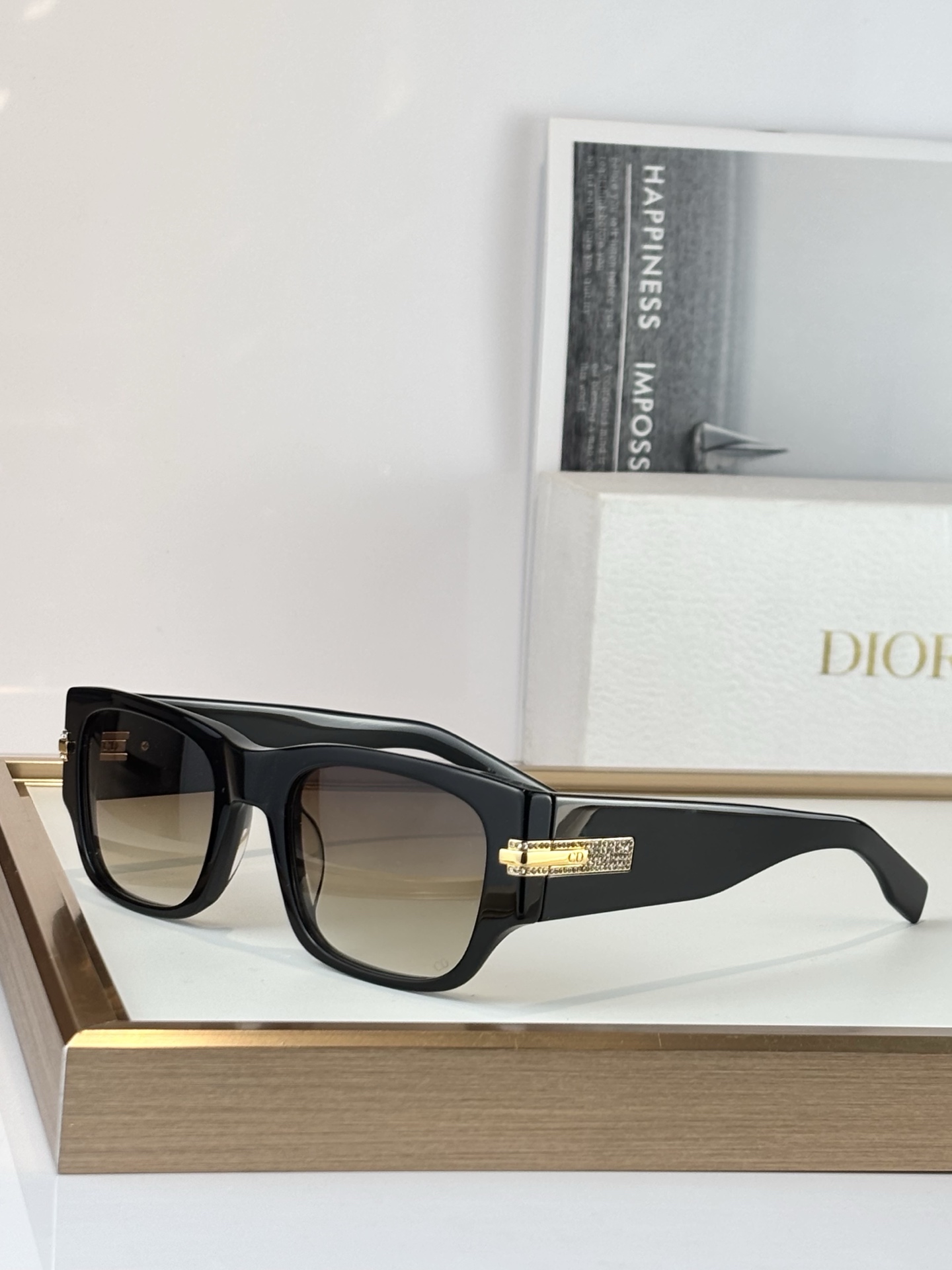 Dio*Bling bling 闪钻Mod:DIORBLACKSUIT XL S3FSIZE:55-22