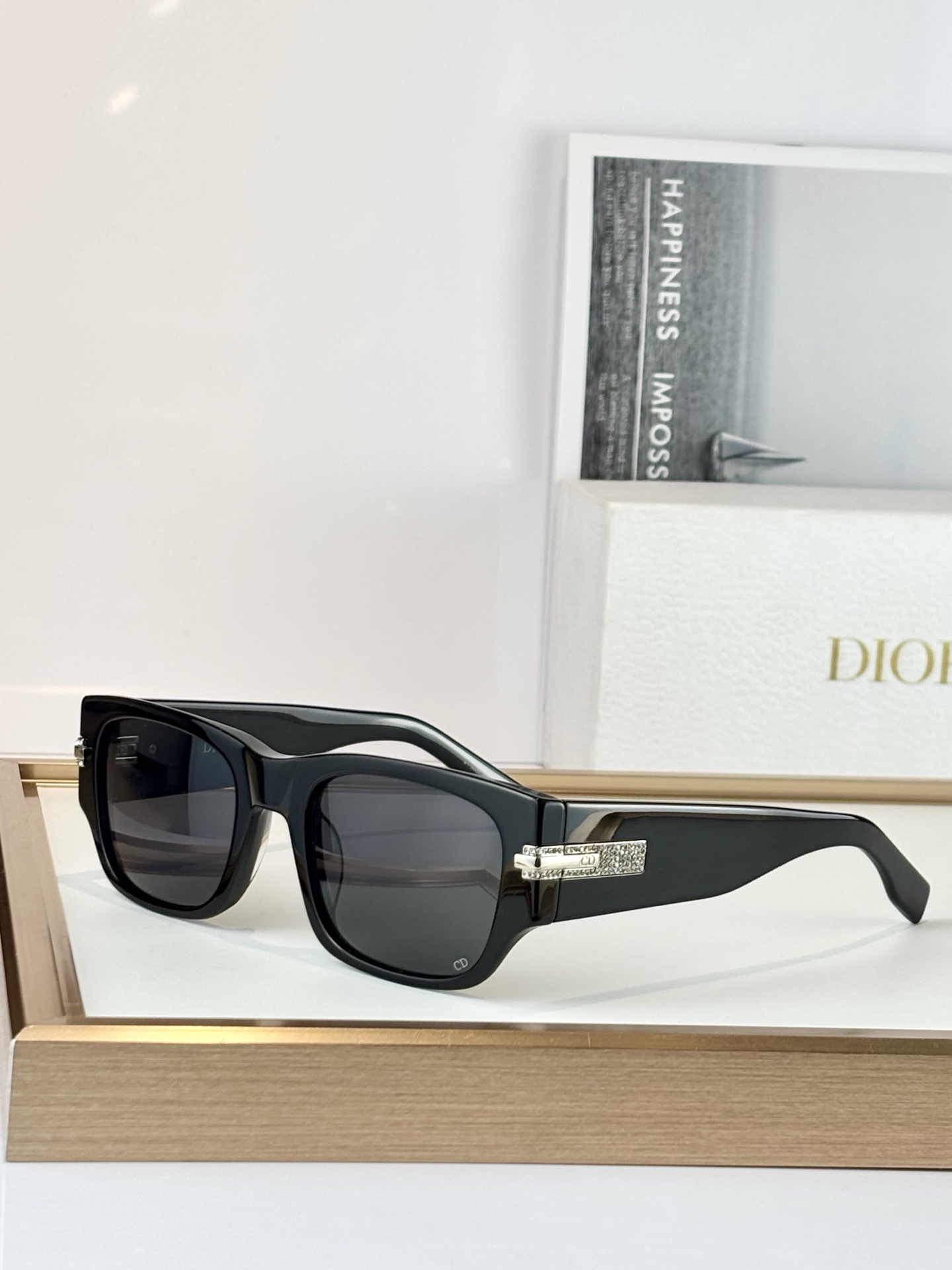 Dio*Bling bling 闪钻Mod:DIORBLACKSUIT XL S3FSIZE:55-22