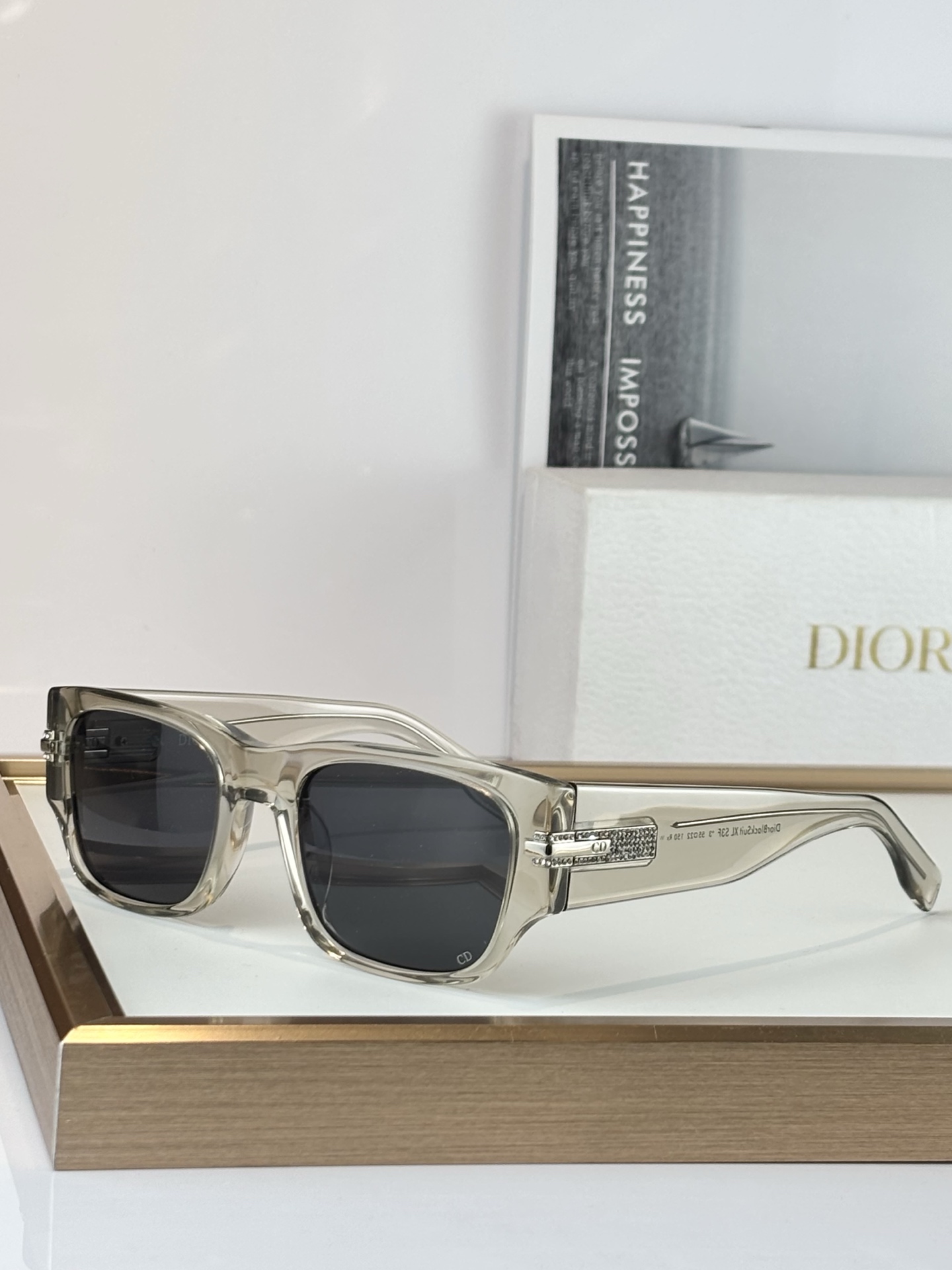 Dio*Bling bling 闪钻Mod:DIORBLACKSUIT XL S3FSIZE:55-22