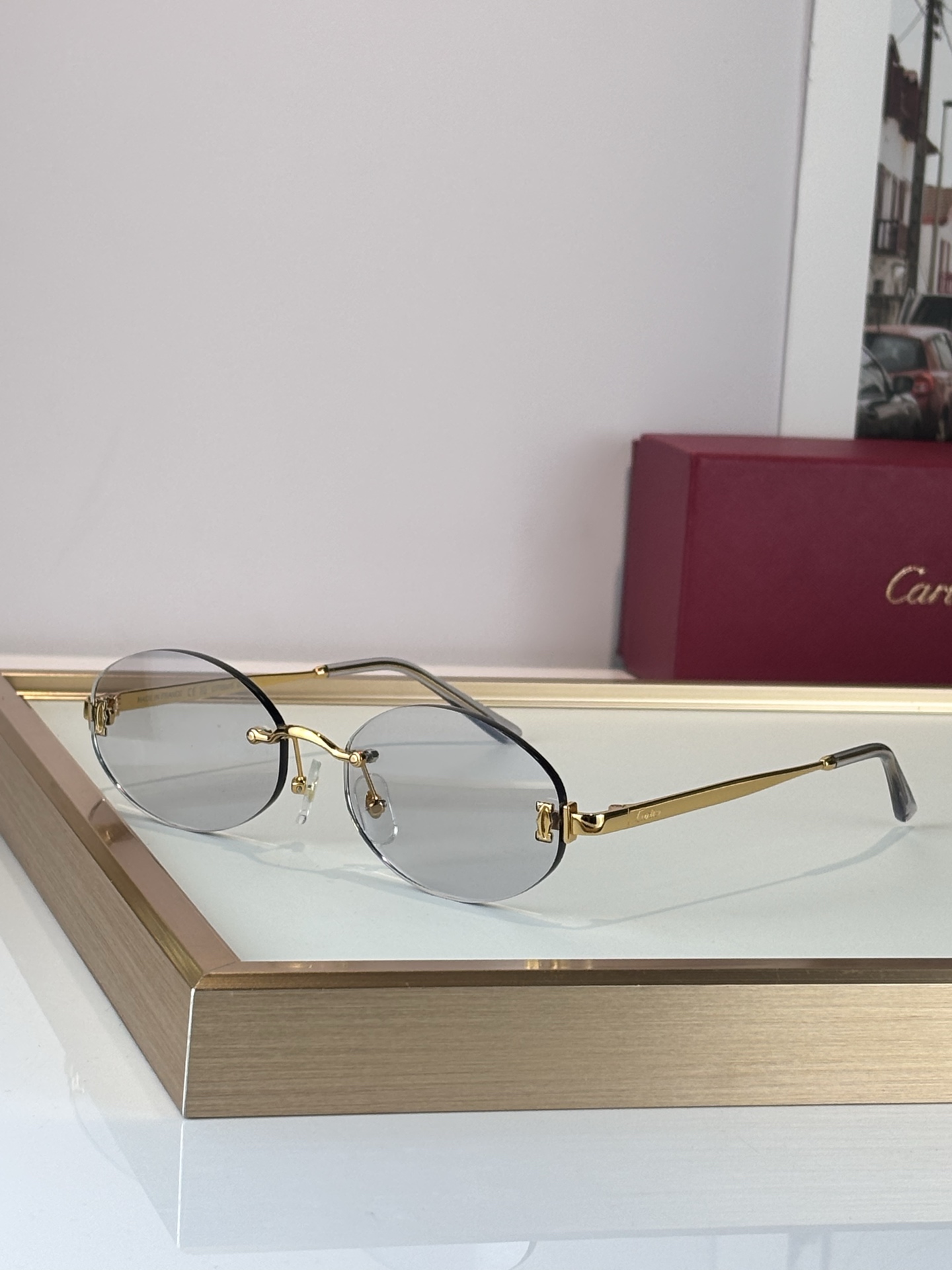 CARTIE* 加厚高清尼龙镜片 MOD:CT0592S SIZE:55-20-145   