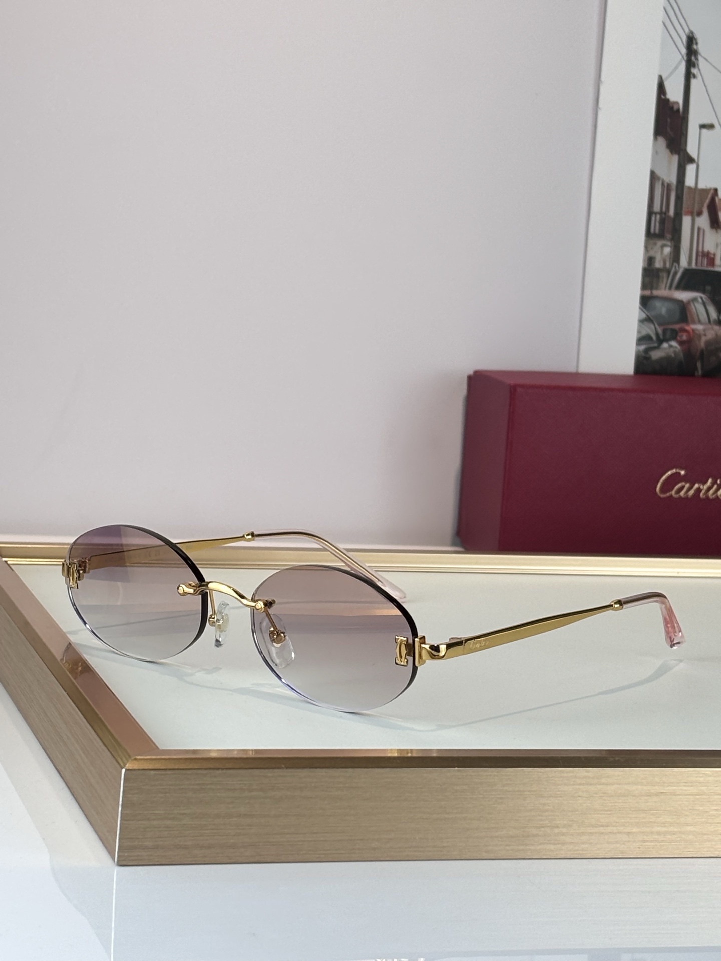 CARTIE* 加厚高清尼龙镜片 MOD:CT0592S SIZE:55-20-145   