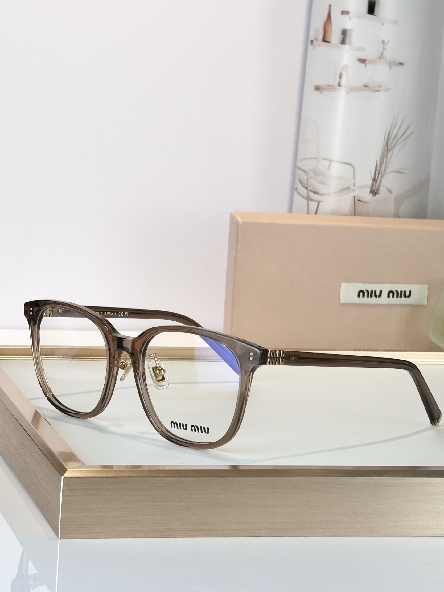 Miumiu*Mod:VMU01WSIZE:54-19-140Farm