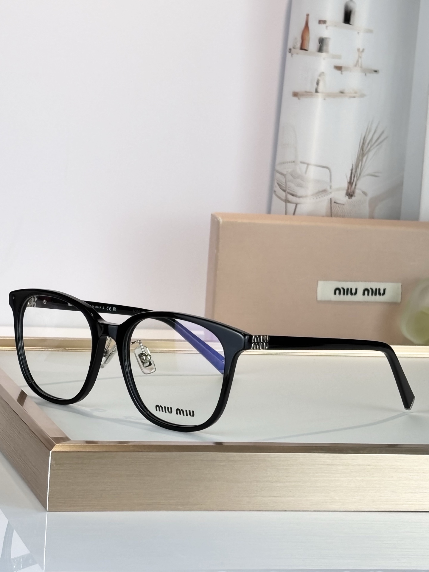 Miumiu*Mod:VMU01WSIZE:54-19-140Farm