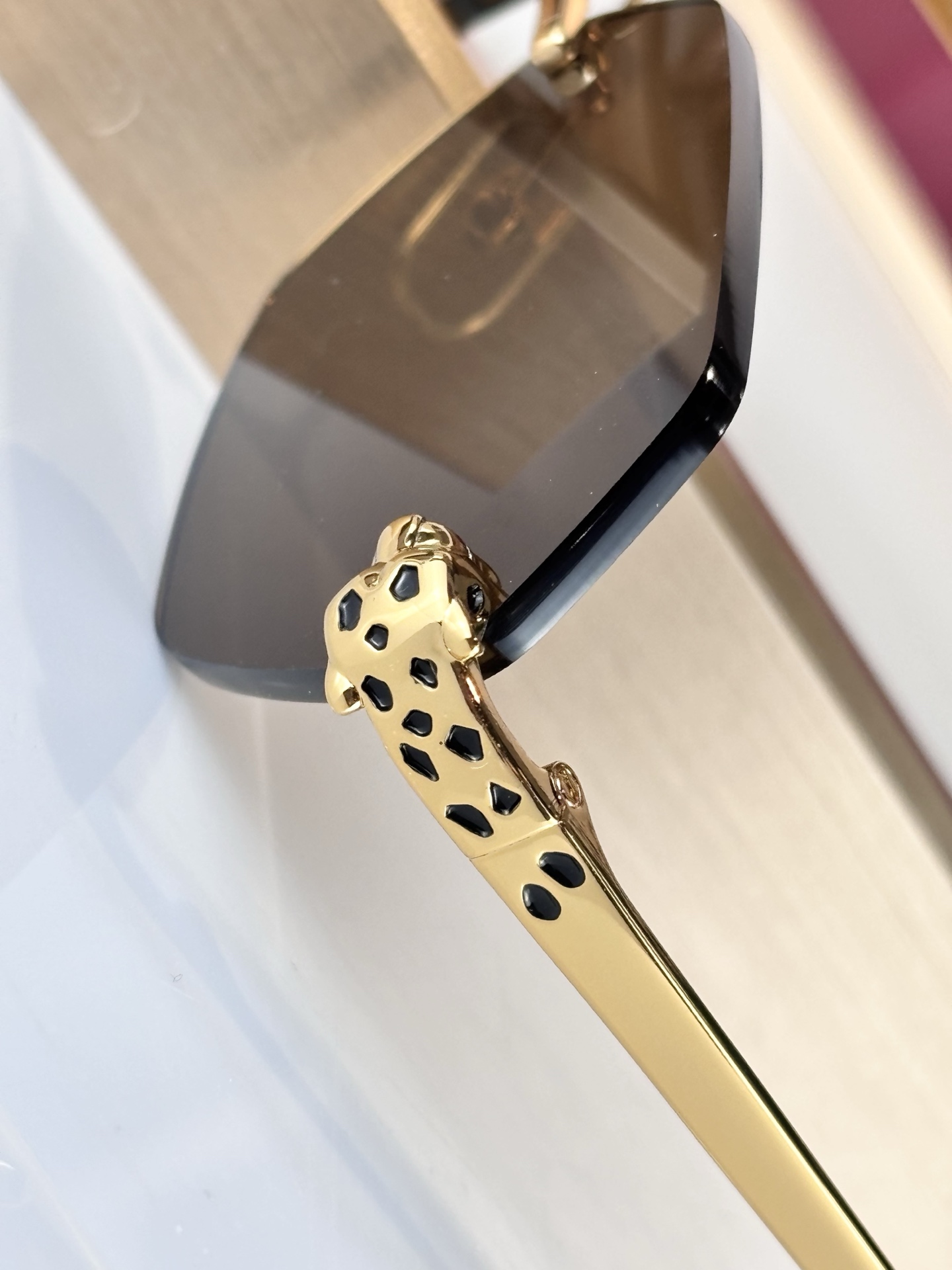 加厚尼龙镜片 镜片硬度杠杠Cartie*Mod:CT0636SSize:56-17-145高级镀金