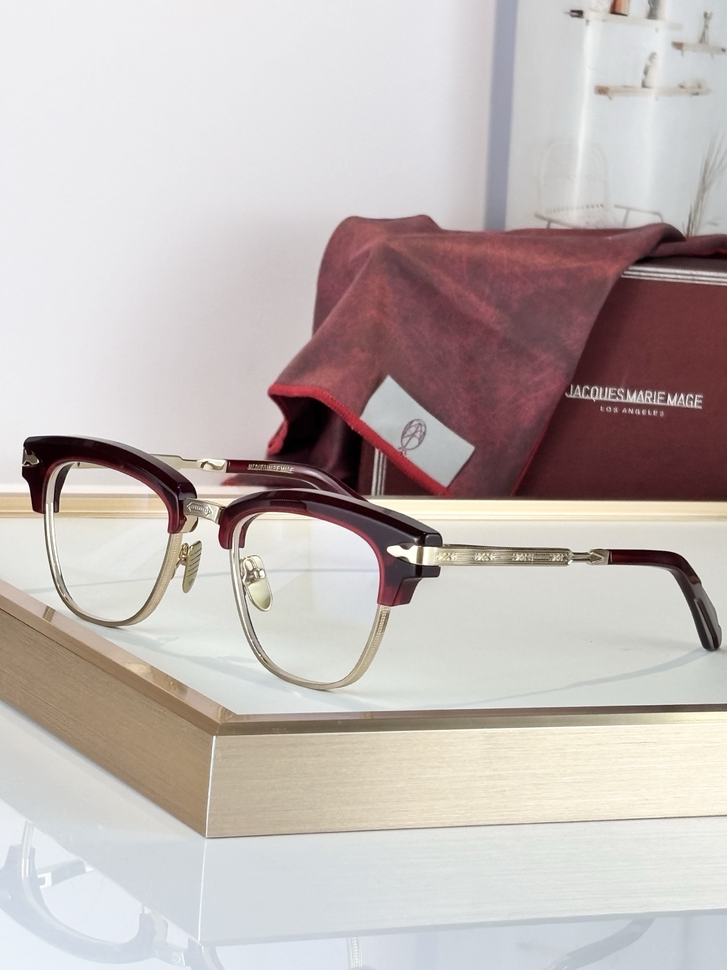 手工高级工艺品jacques marie mage Mod:SARTRE JMMTQ16QSize:49