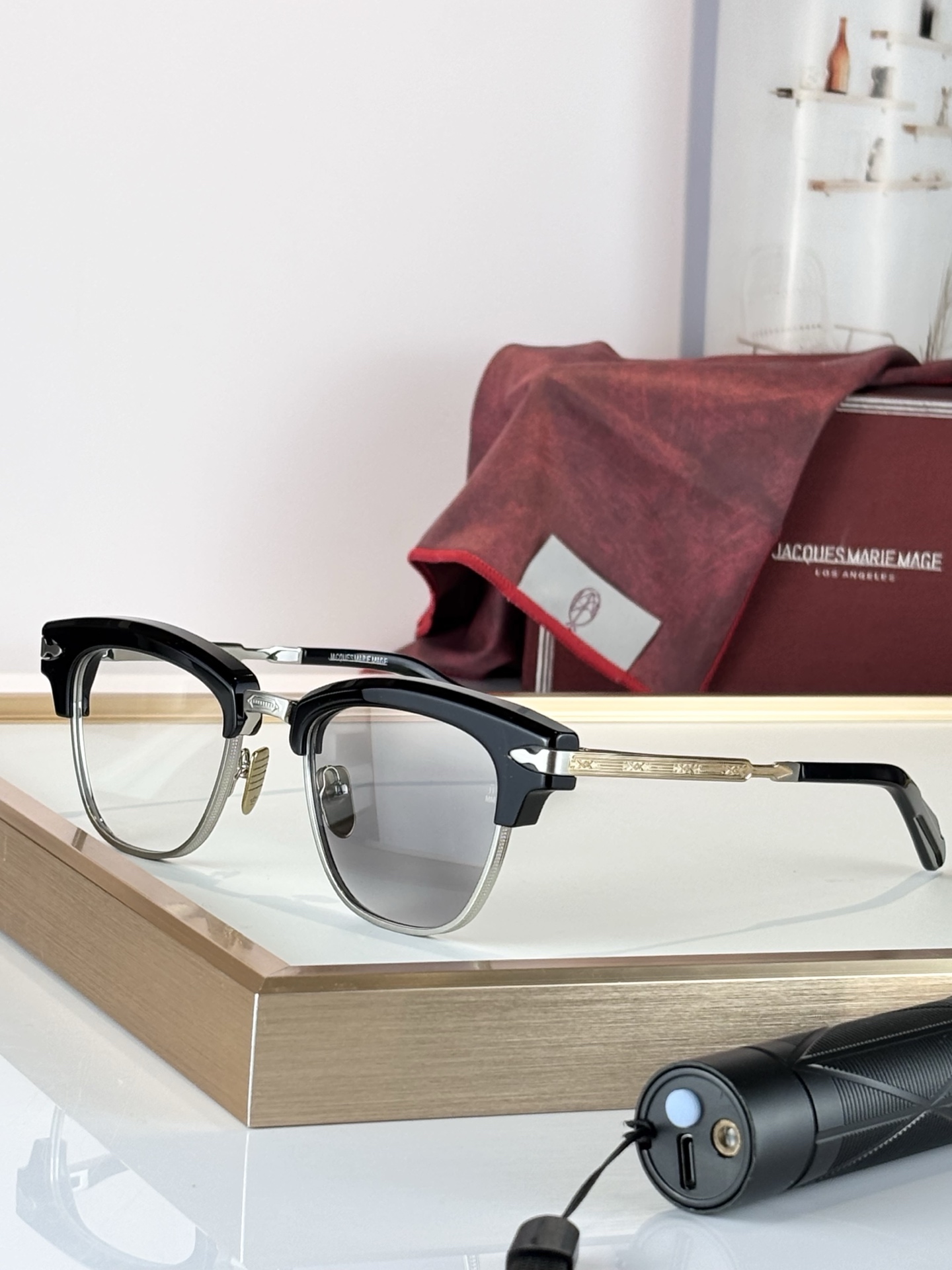 手工高级工艺品jacques marie mage Mod:SARTRE JMMTQ16QSize:49