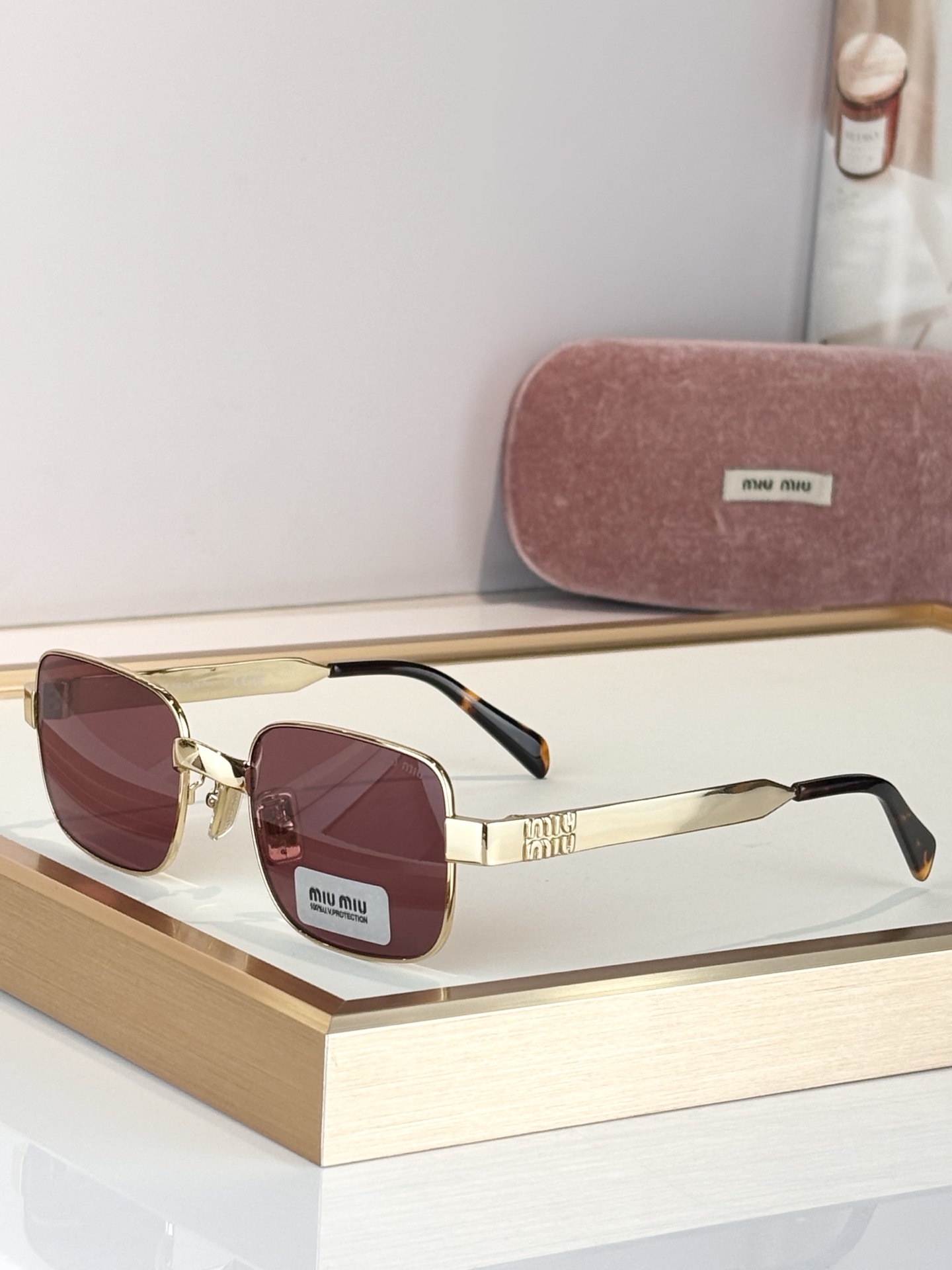 MIU MIUMODEL:MU B54SSIZE：52口22-135