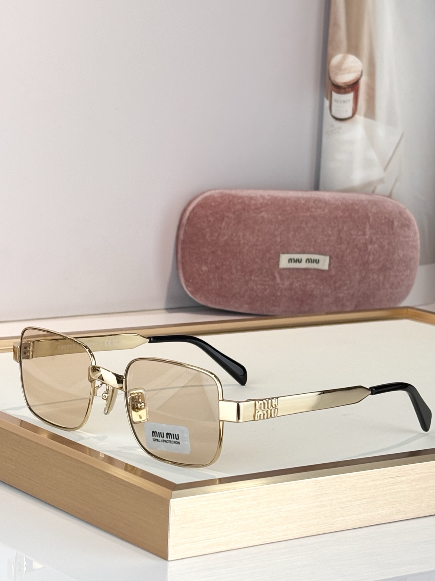 MIU MIUMODEL:MU B54SSIZE：52口22-135