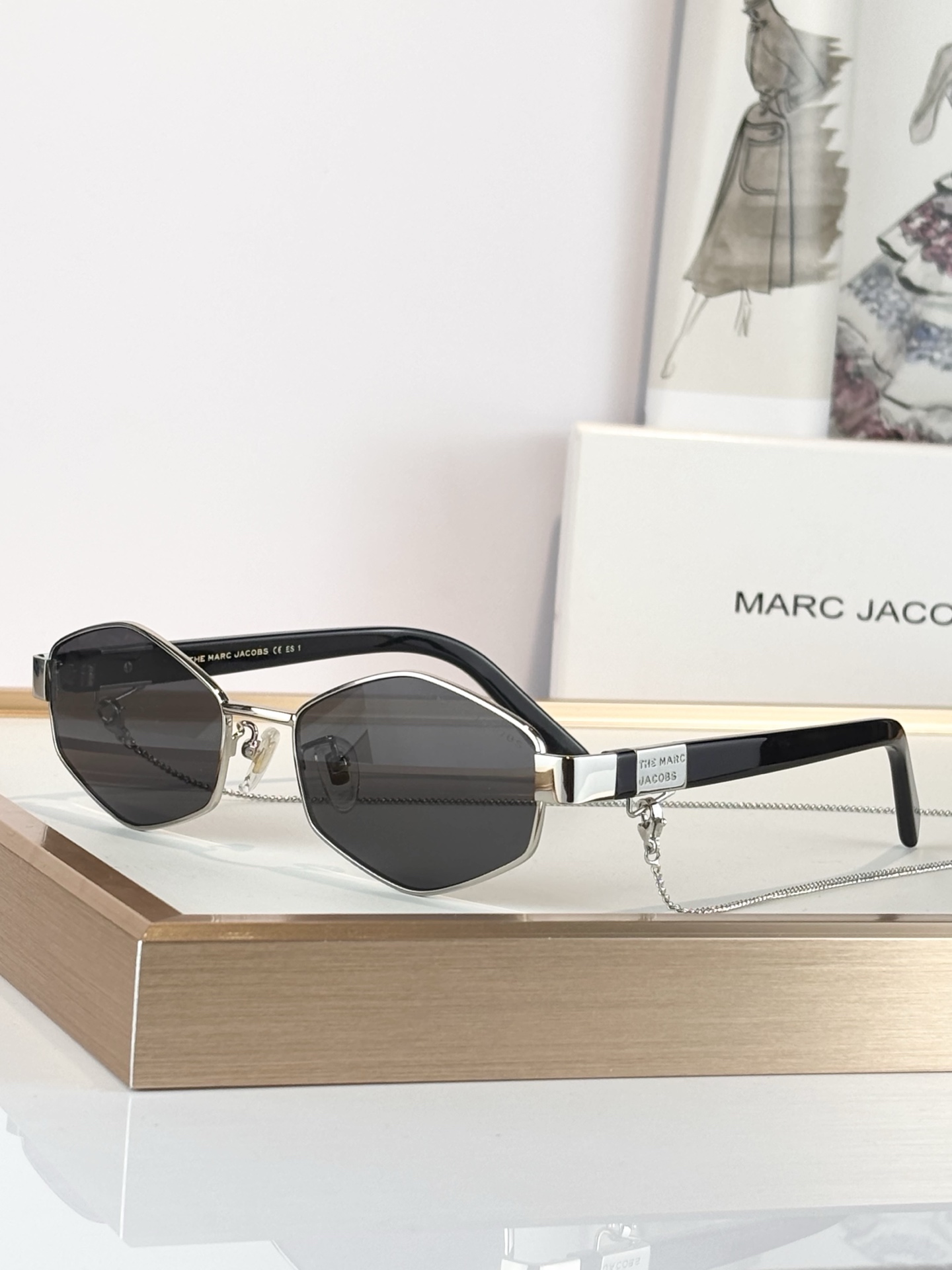 Marc jacobs Mod:MARC 496/sSize:55-17-140链条⛓️