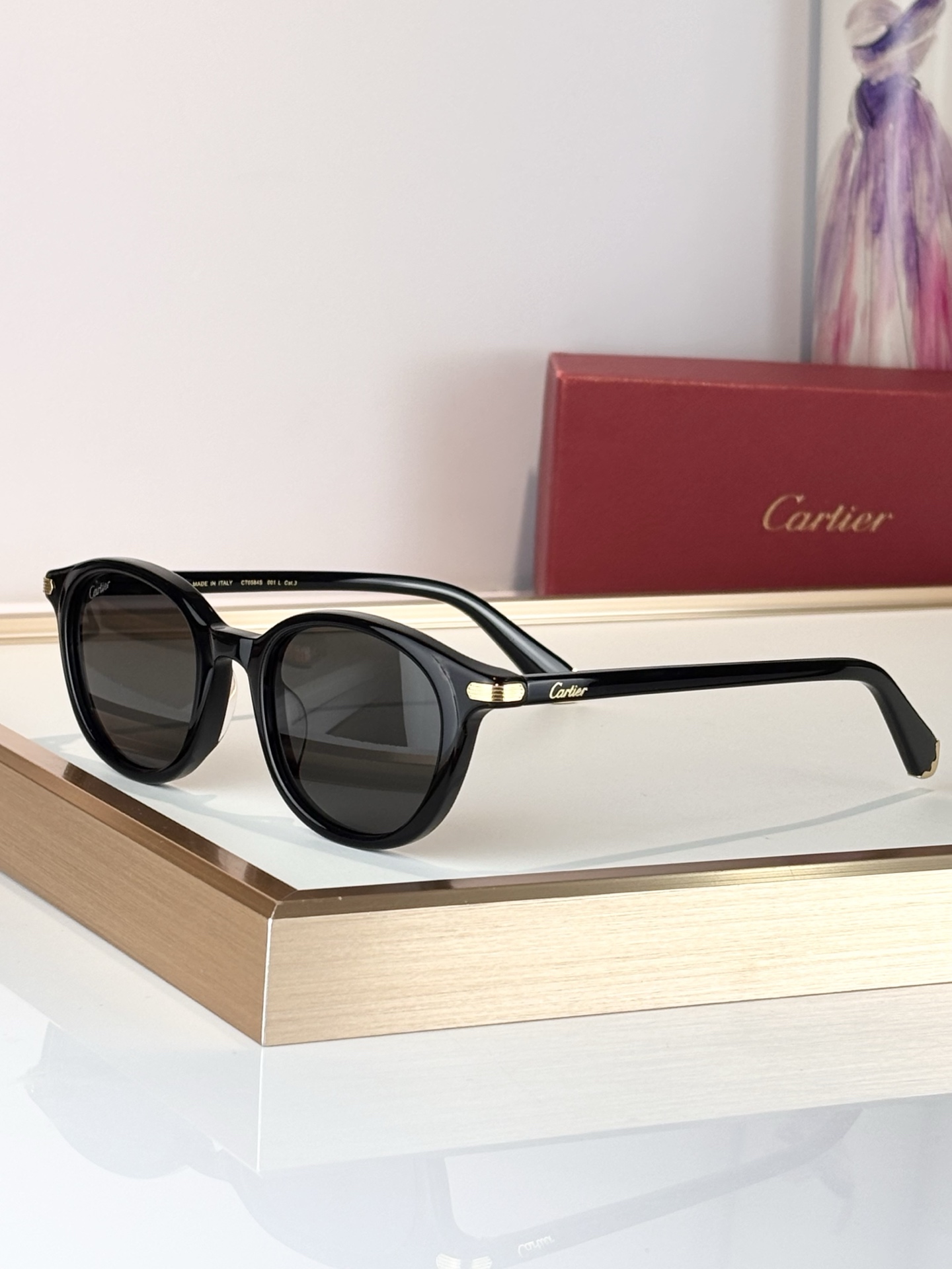 Cartier内部蓝膜MOD：CT0584SSize：49口21-145