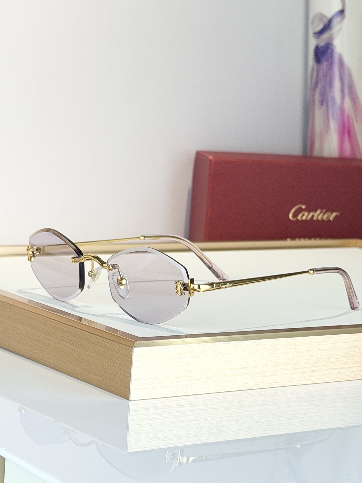 CartierMOD：CT 0678SSize：52口20-140