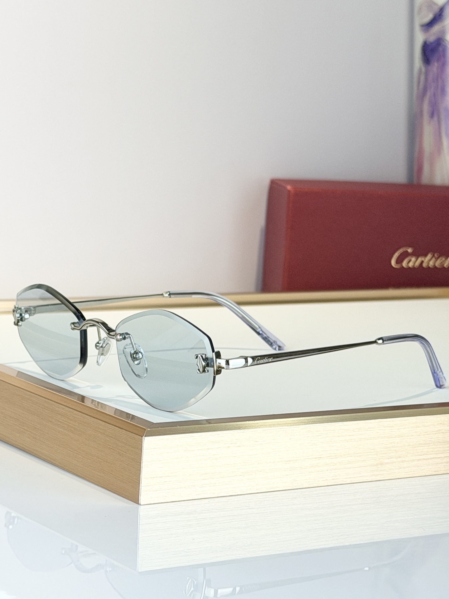 CartierMOD：CT 0678SSize：52口20-140