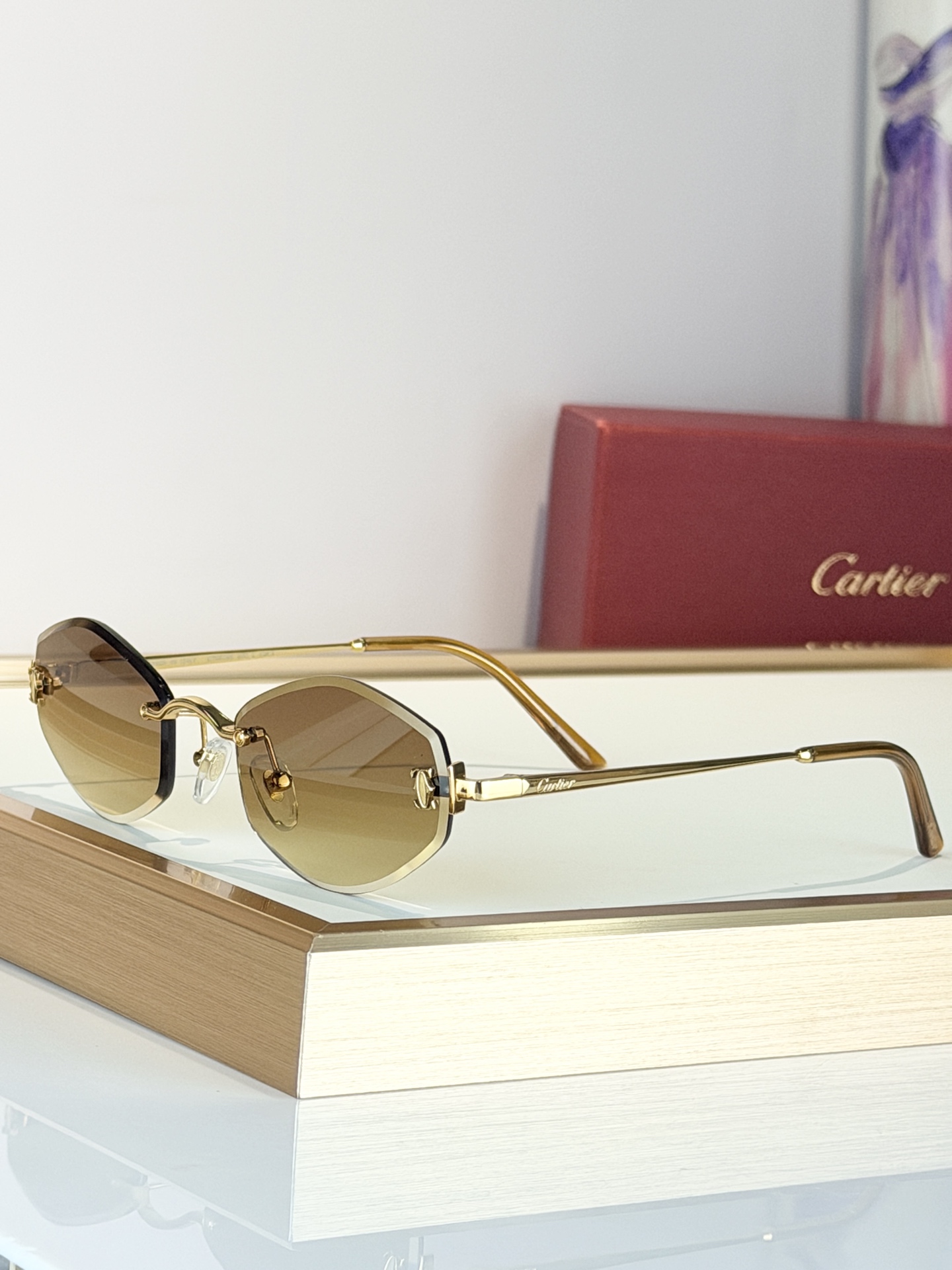 CartierMOD：CT 0678SSize：52口20-140