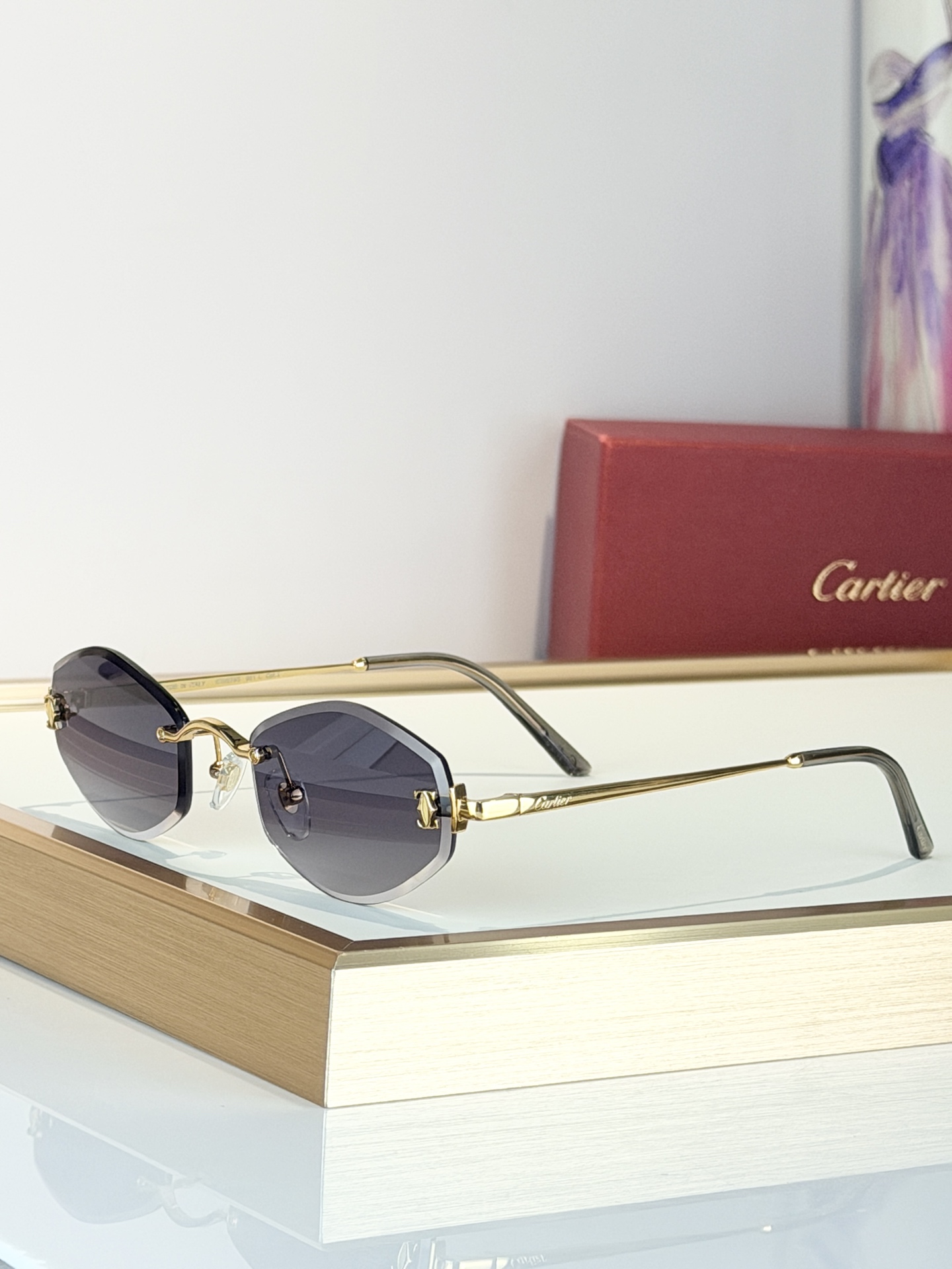 CartierMOD：CT 0678SSize：52口20-140