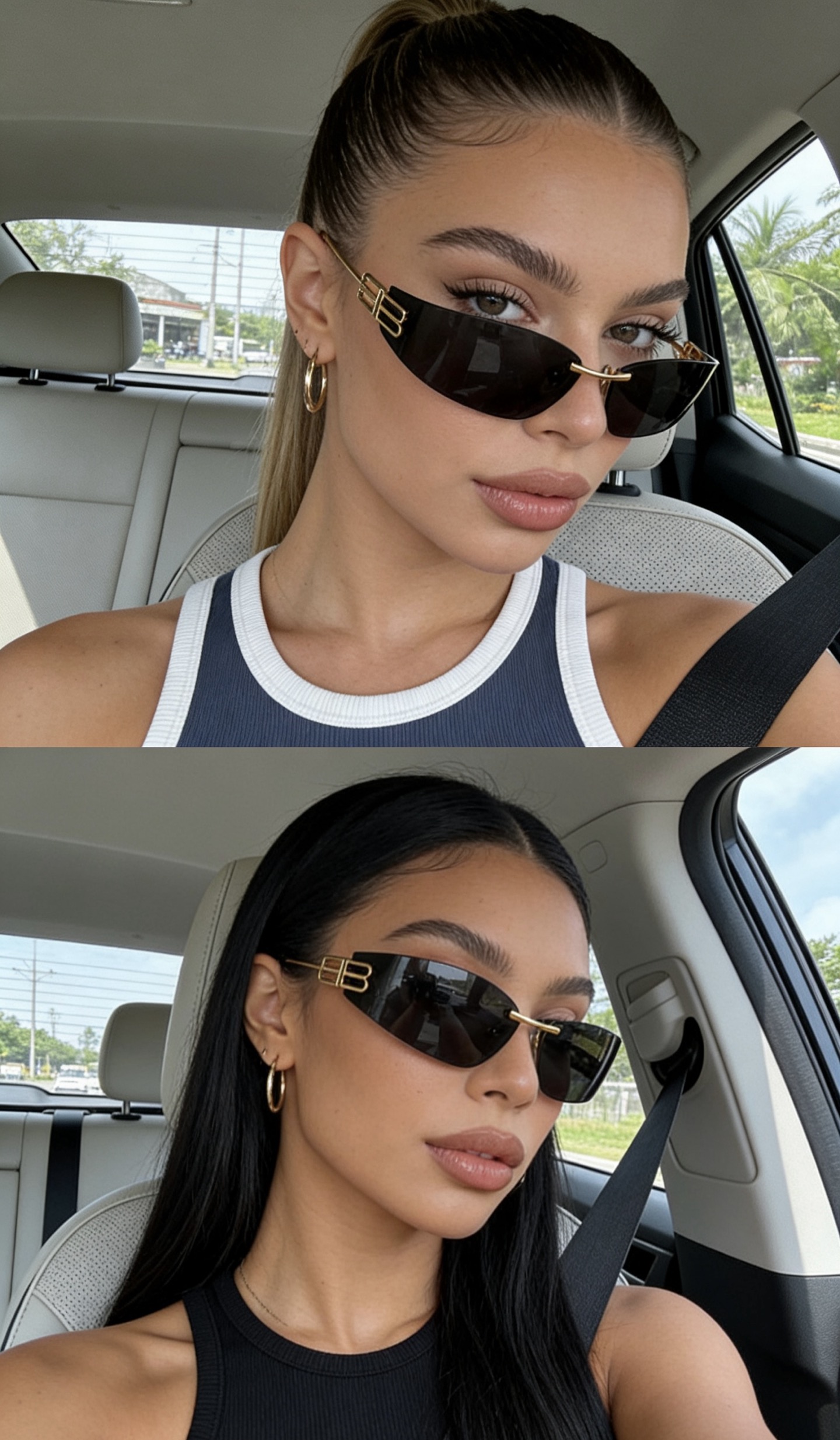 BALENCIAG* Mod：BB0484SSize：76-15-120