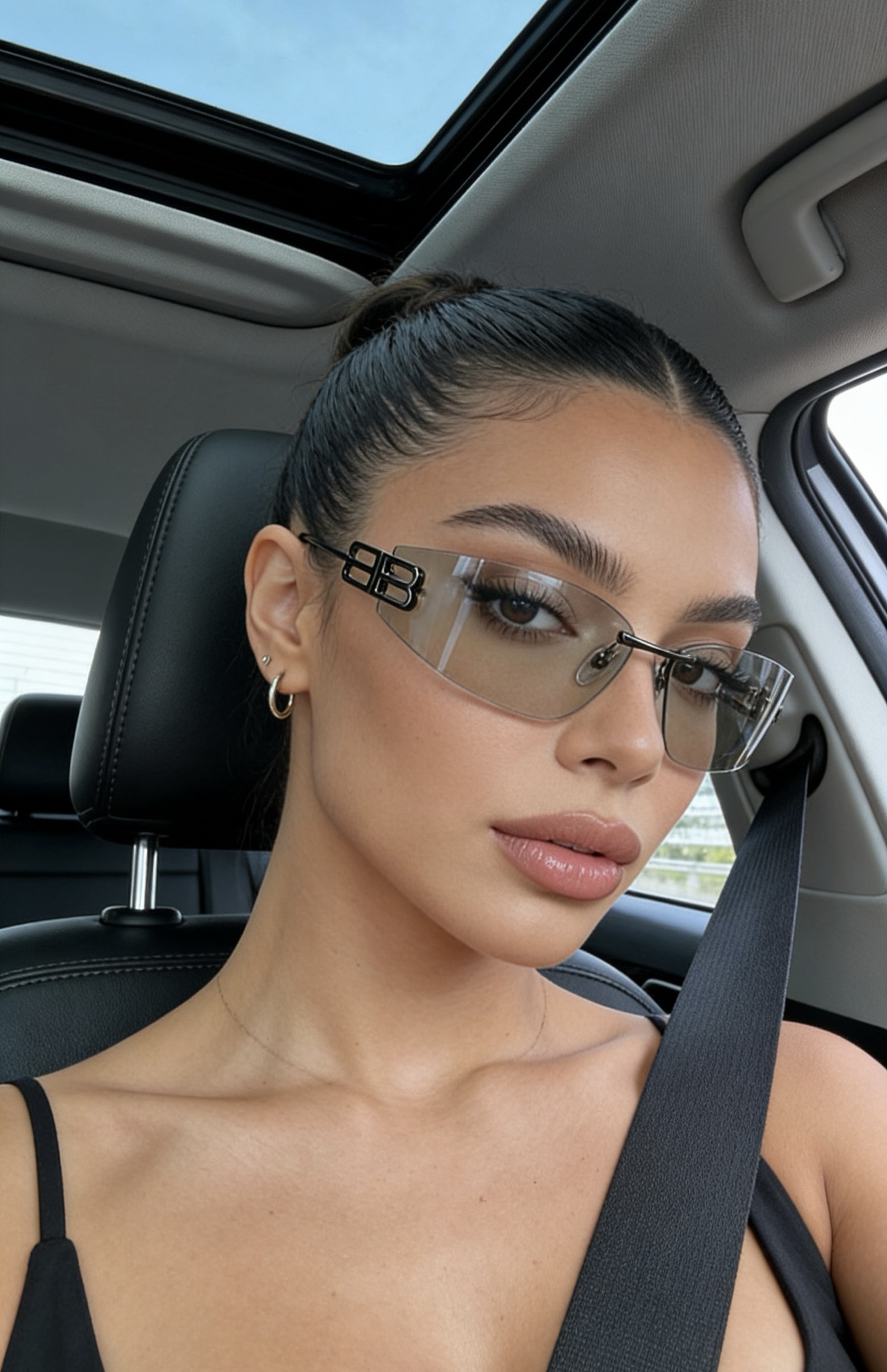 BALENCIAG* Mod：BB0484SSize：76-15-120