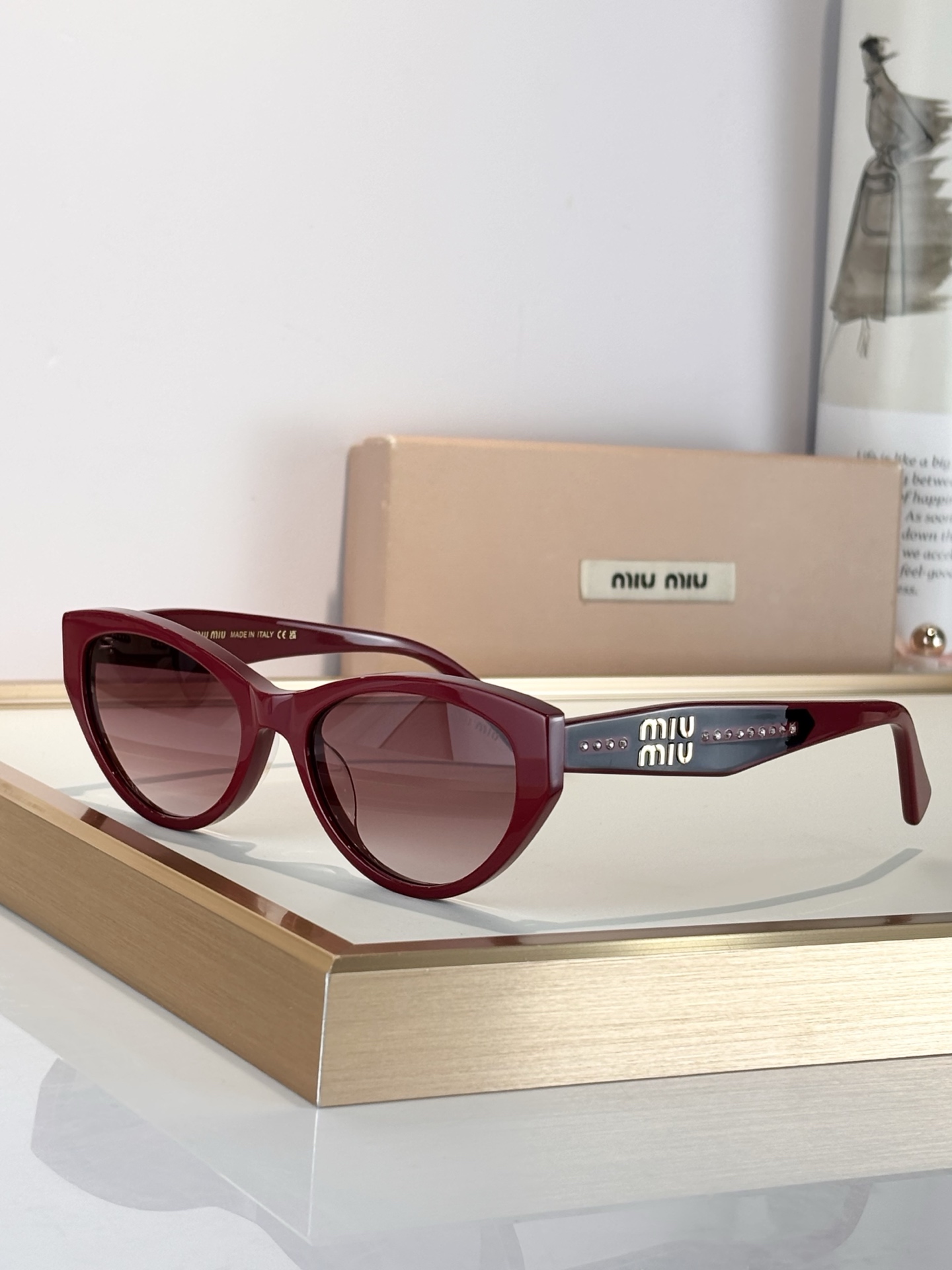 MIU MIUMOD：Smu71wSize：55口19-145