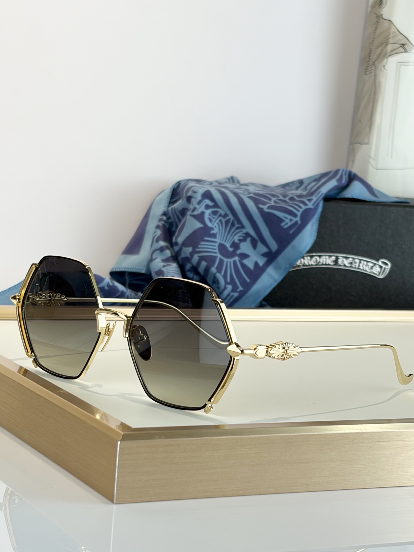 ChromeHearts MOD：CREAMEDsize:57口16-137