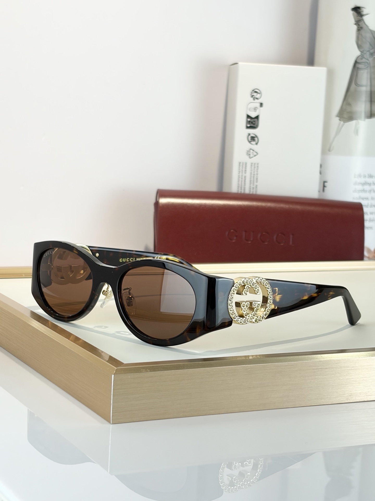 GUCC*MOD：GG2123SASize：55口19-140