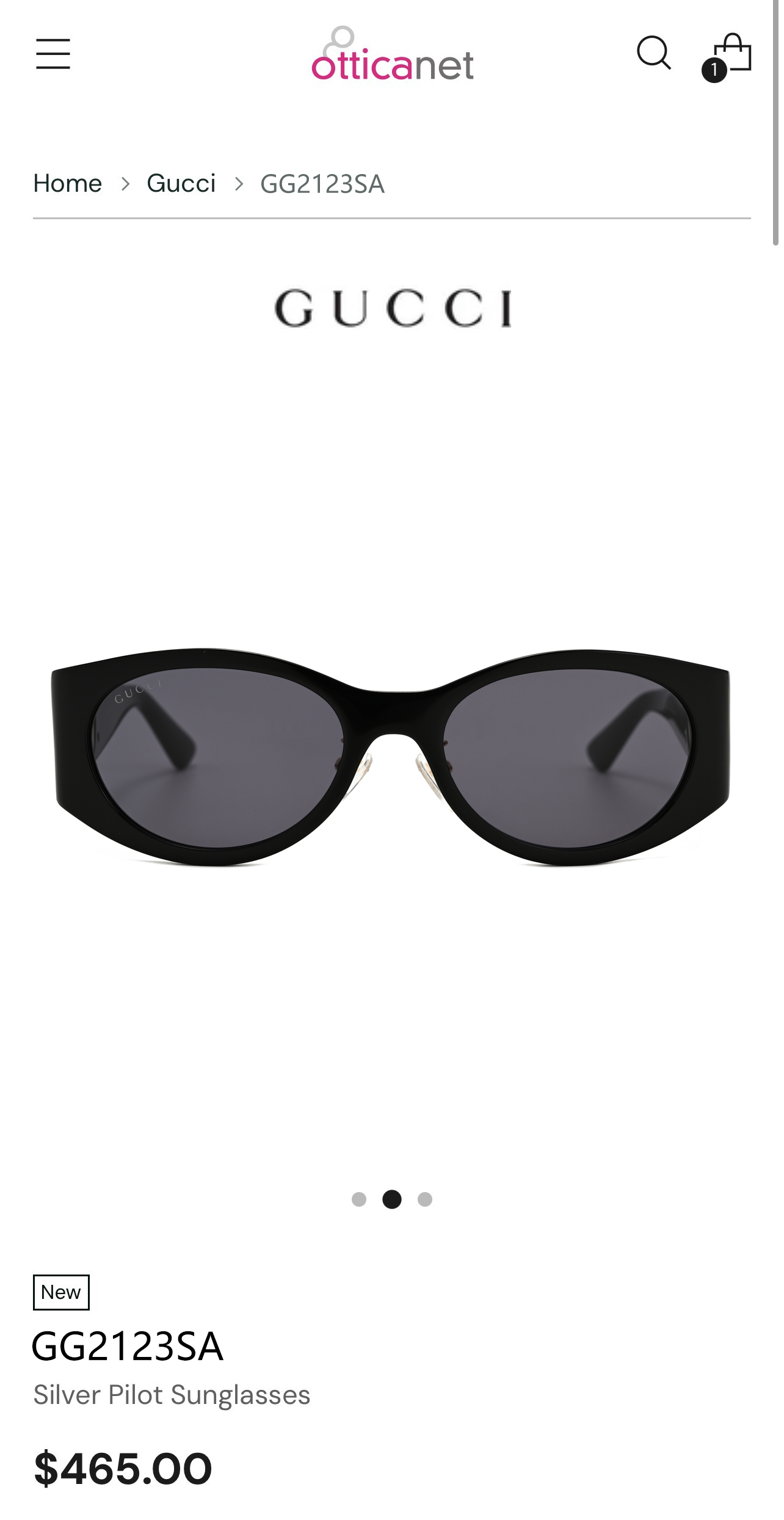 GUCC*MOD：GG2123SASize：55口19-140