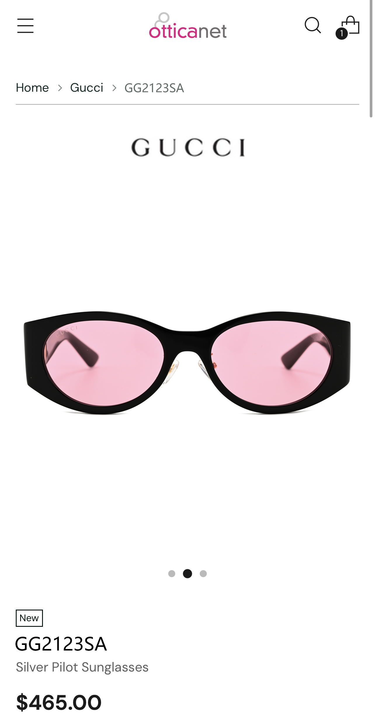 GUCC*MOD：GG2123SASize：55口19-140