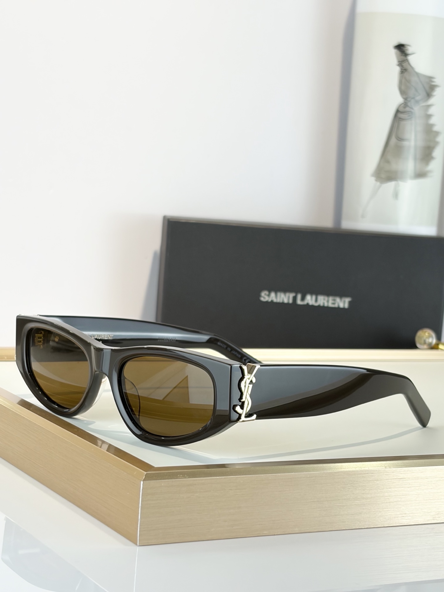 SAINT LAUREN*MOD:SL M182/Fsize：56口19-145