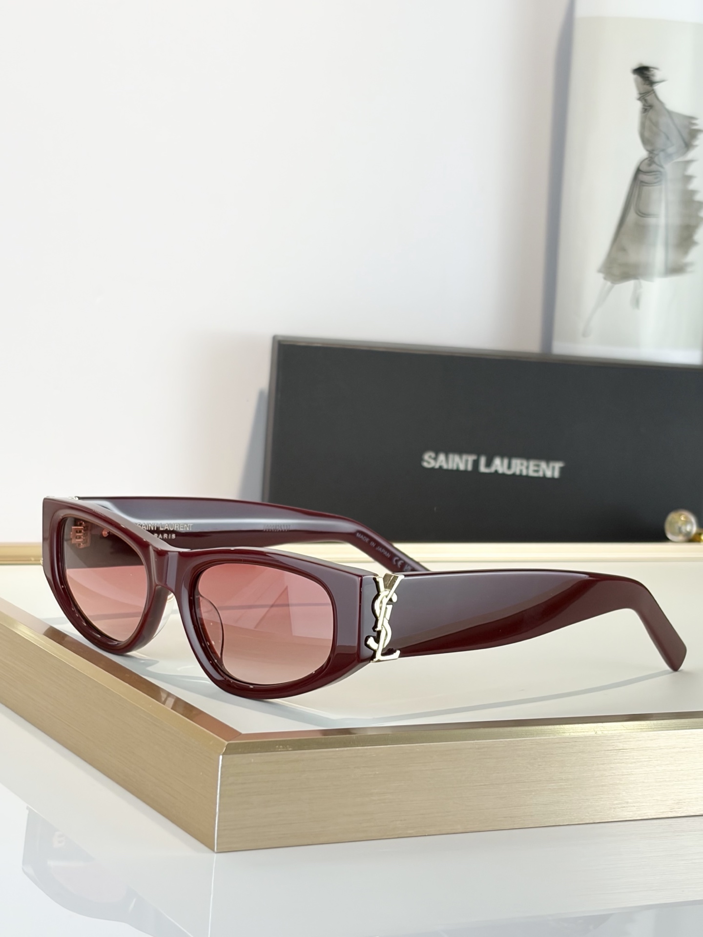 SAINT LAUREN*MOD:SL M182/Fsize：56口19-145