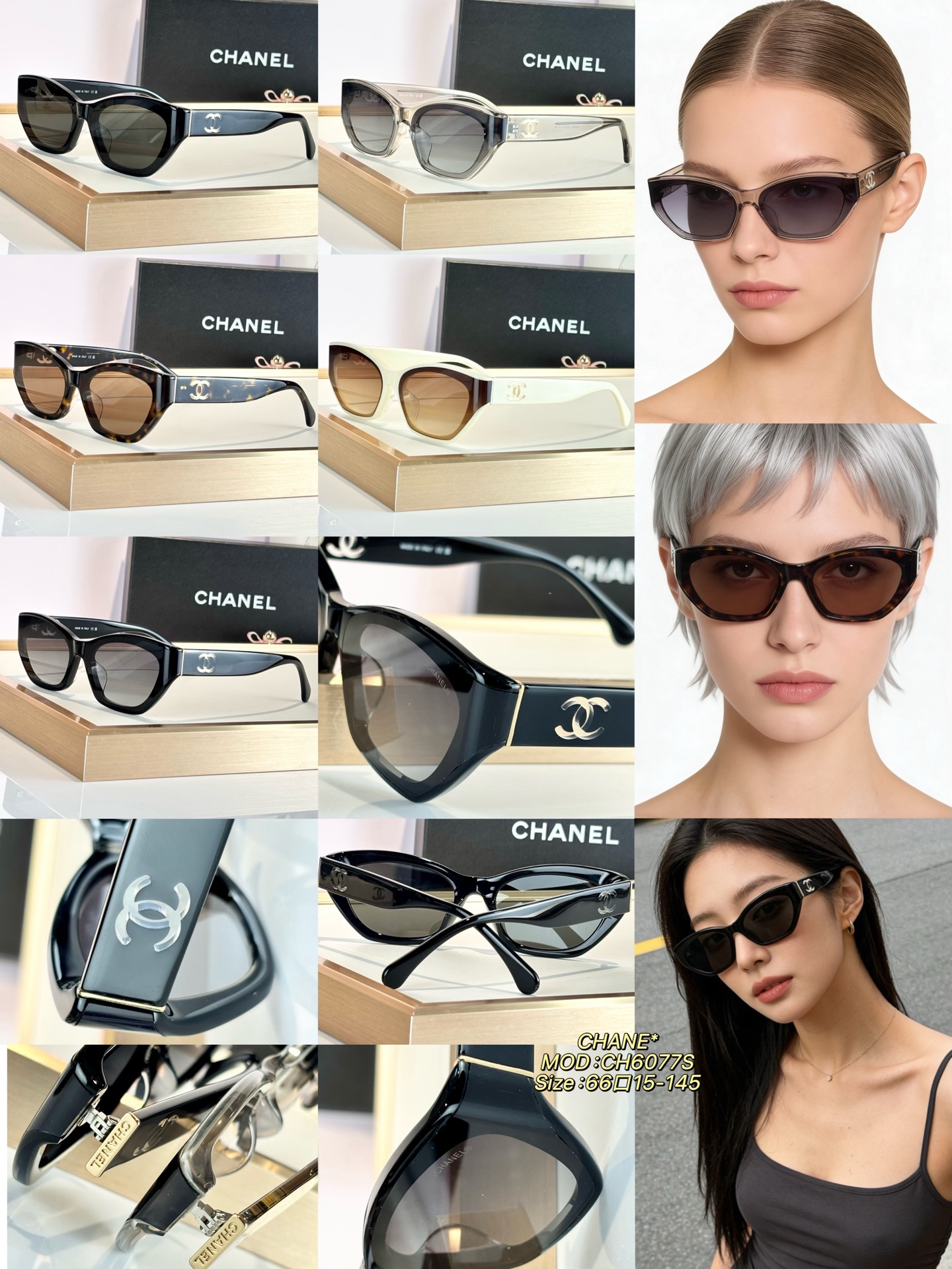 CHANE* MOD：CH6077S TALLA：66口15-145