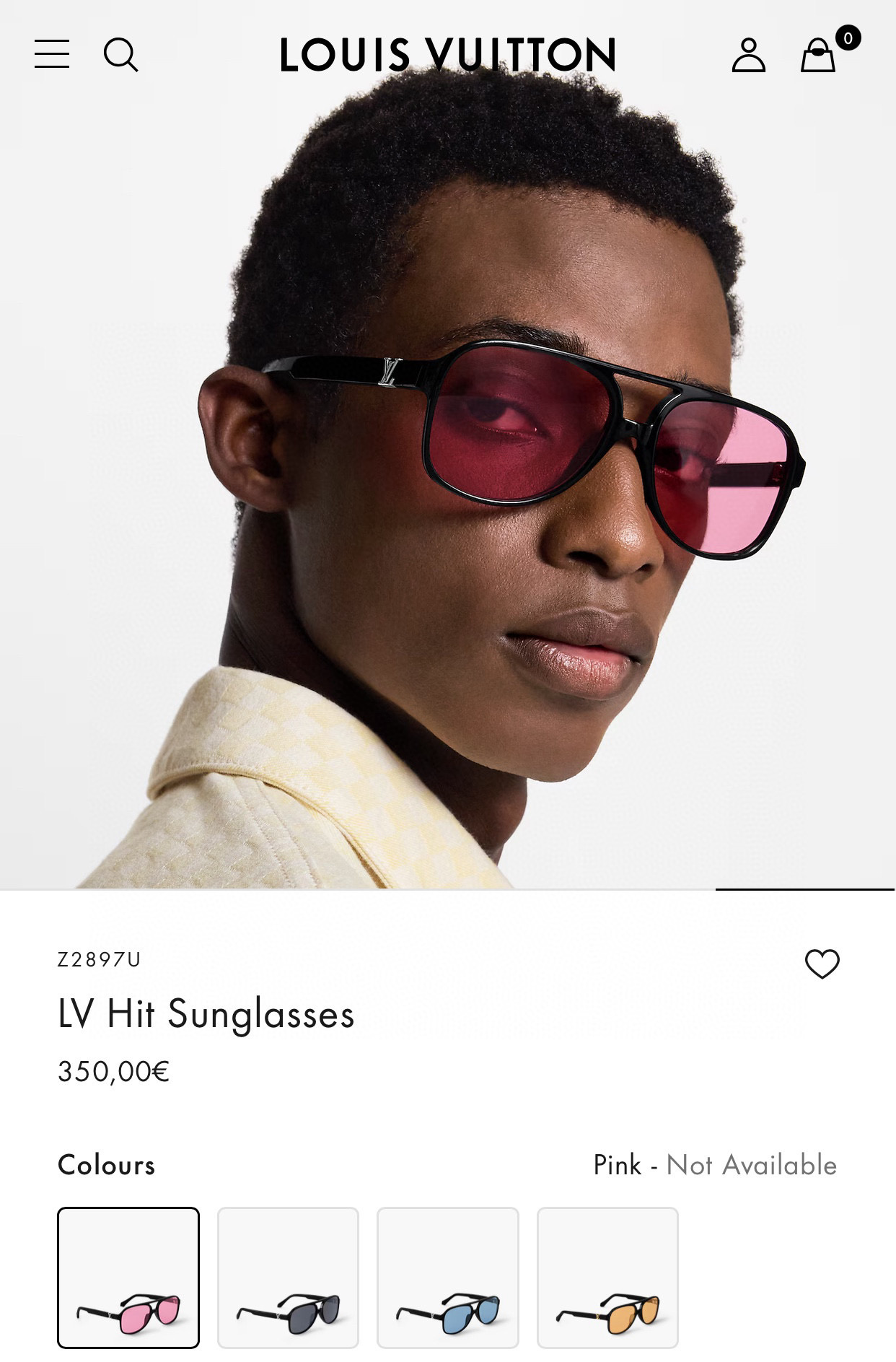 LOUIS VUITTOMODEL：Z2866USIZE：59口17-145