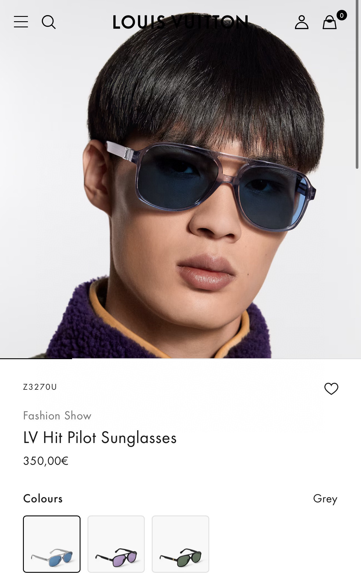 LOUIS VUITTOMODEL：Z2866USIZE：59口17-145