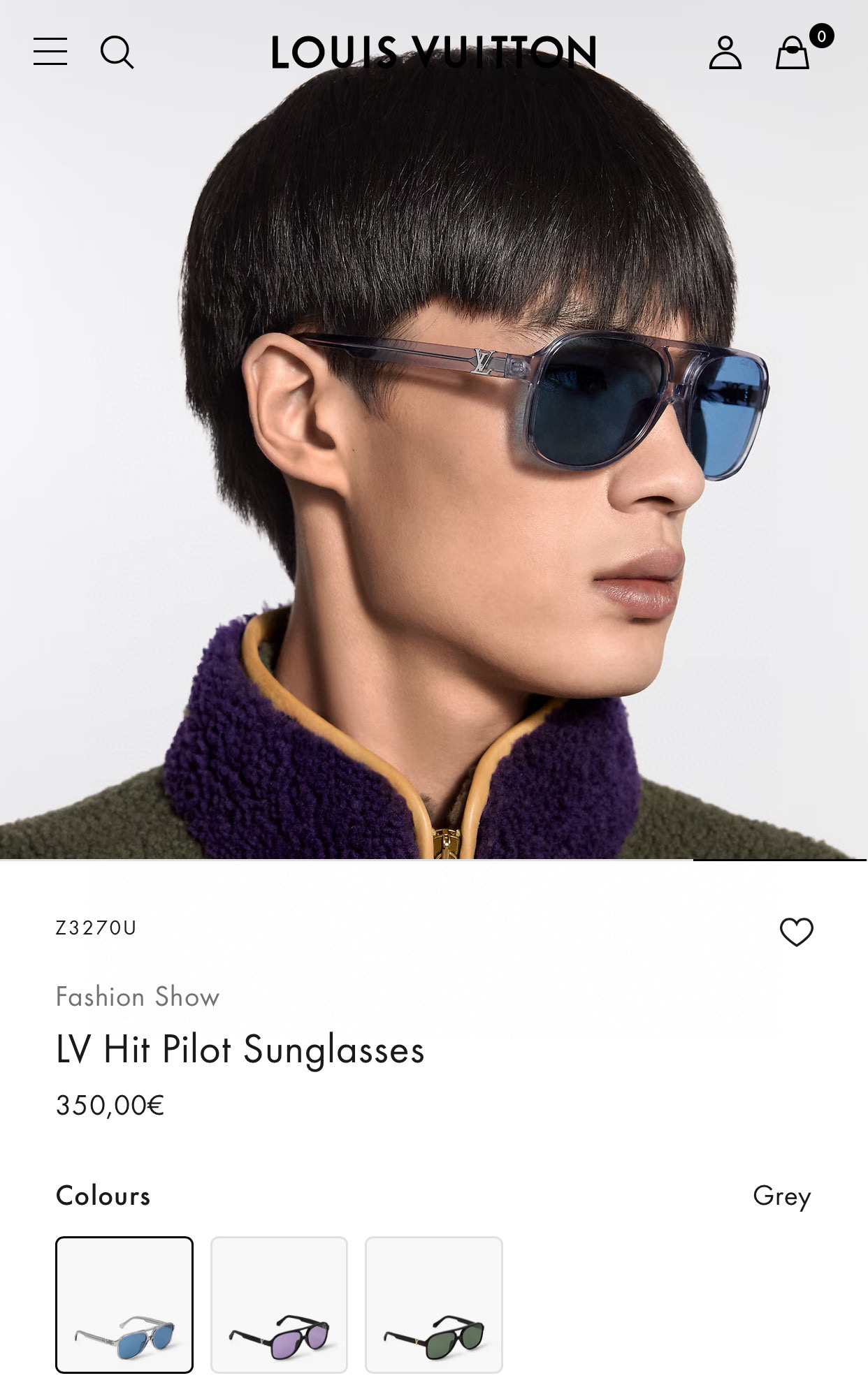 LOUIS VUITTOMODEL：Z2866USIZE：59口17-145