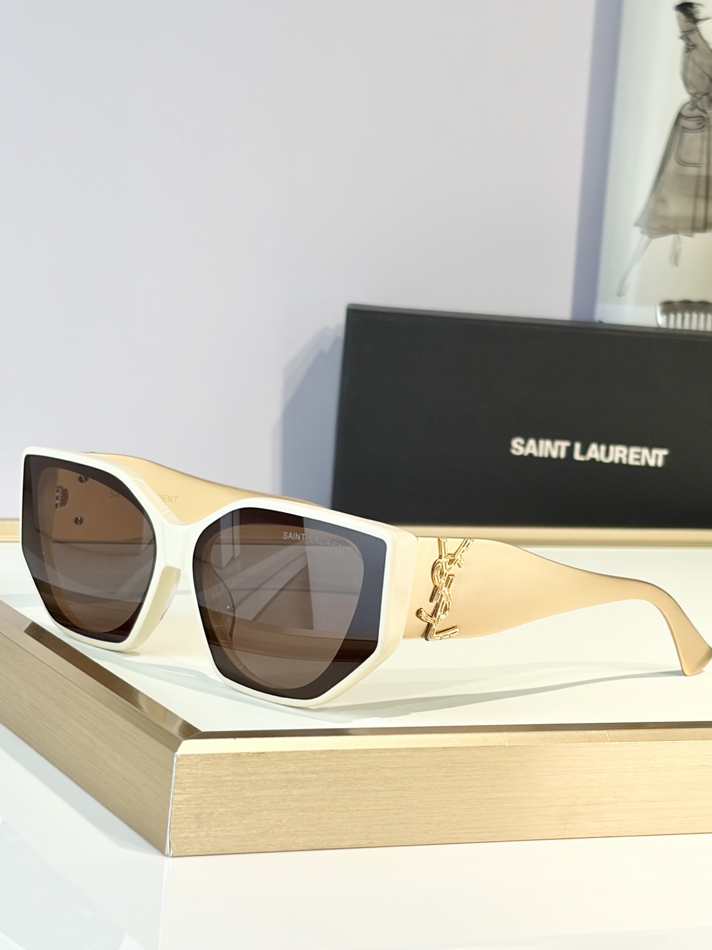 SAINT LAUREN*MODEL：SL M1724SIZE：54口19-145