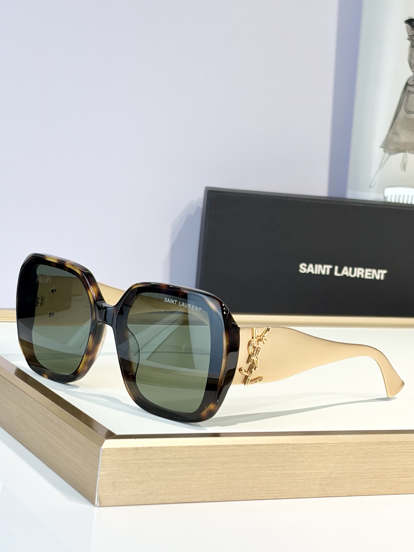 SAINT LAUREN*MODEL：SL M1722SIZE：53口22-145