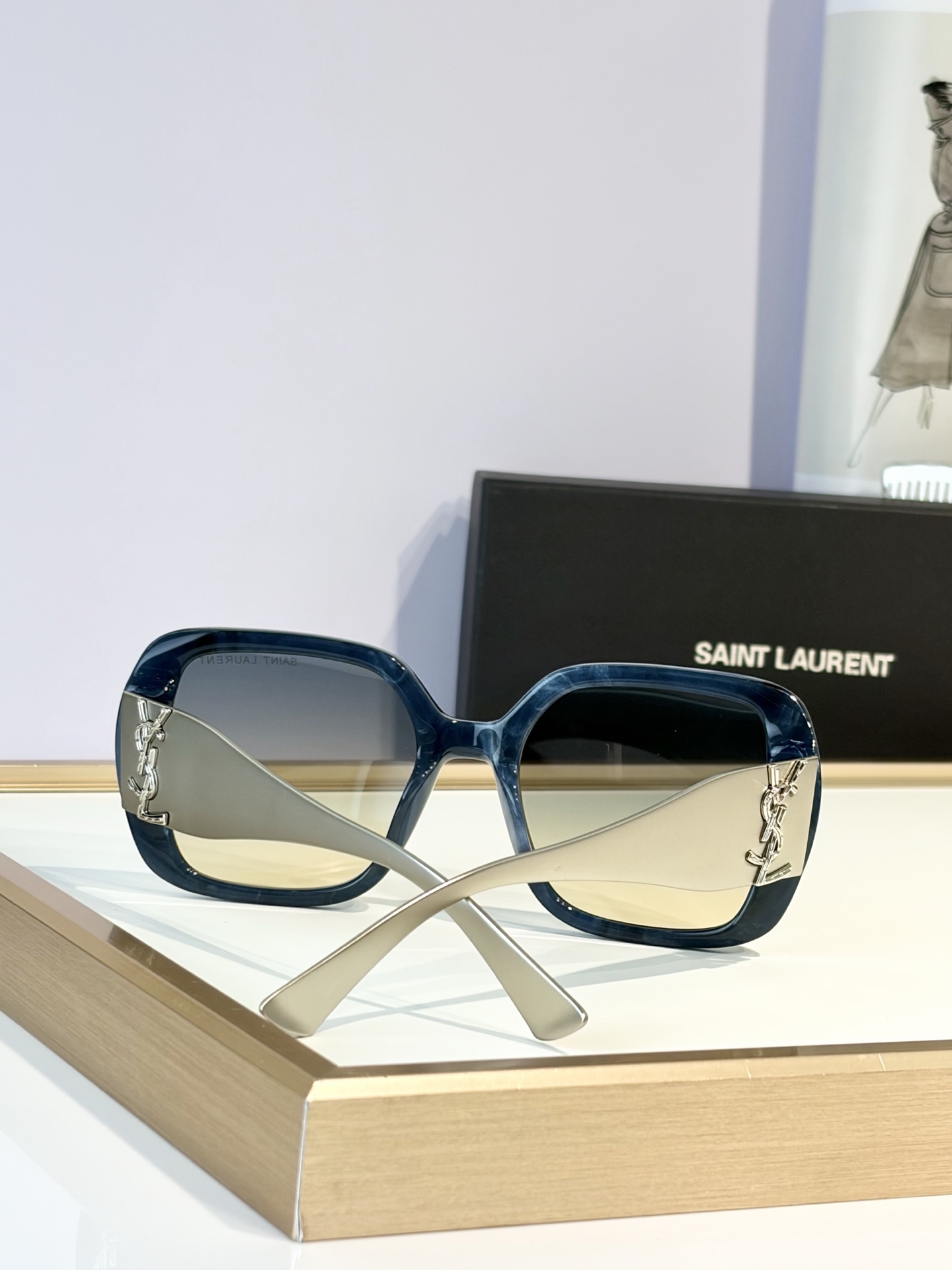 SAINT LAUREN*MODEL：SL M1722SIZE：53口22-145