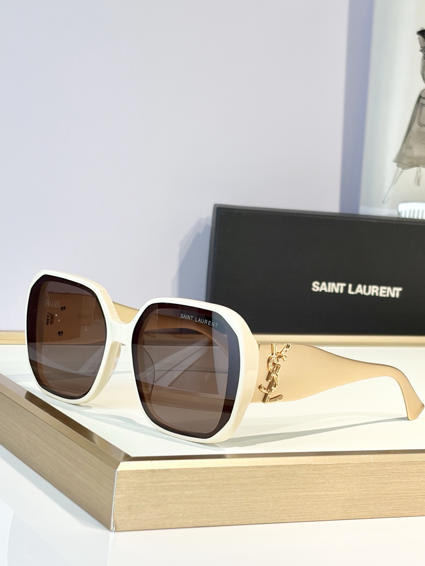 SAINT LAUREN*MODEL：SL M1722SIZE：53口22-145