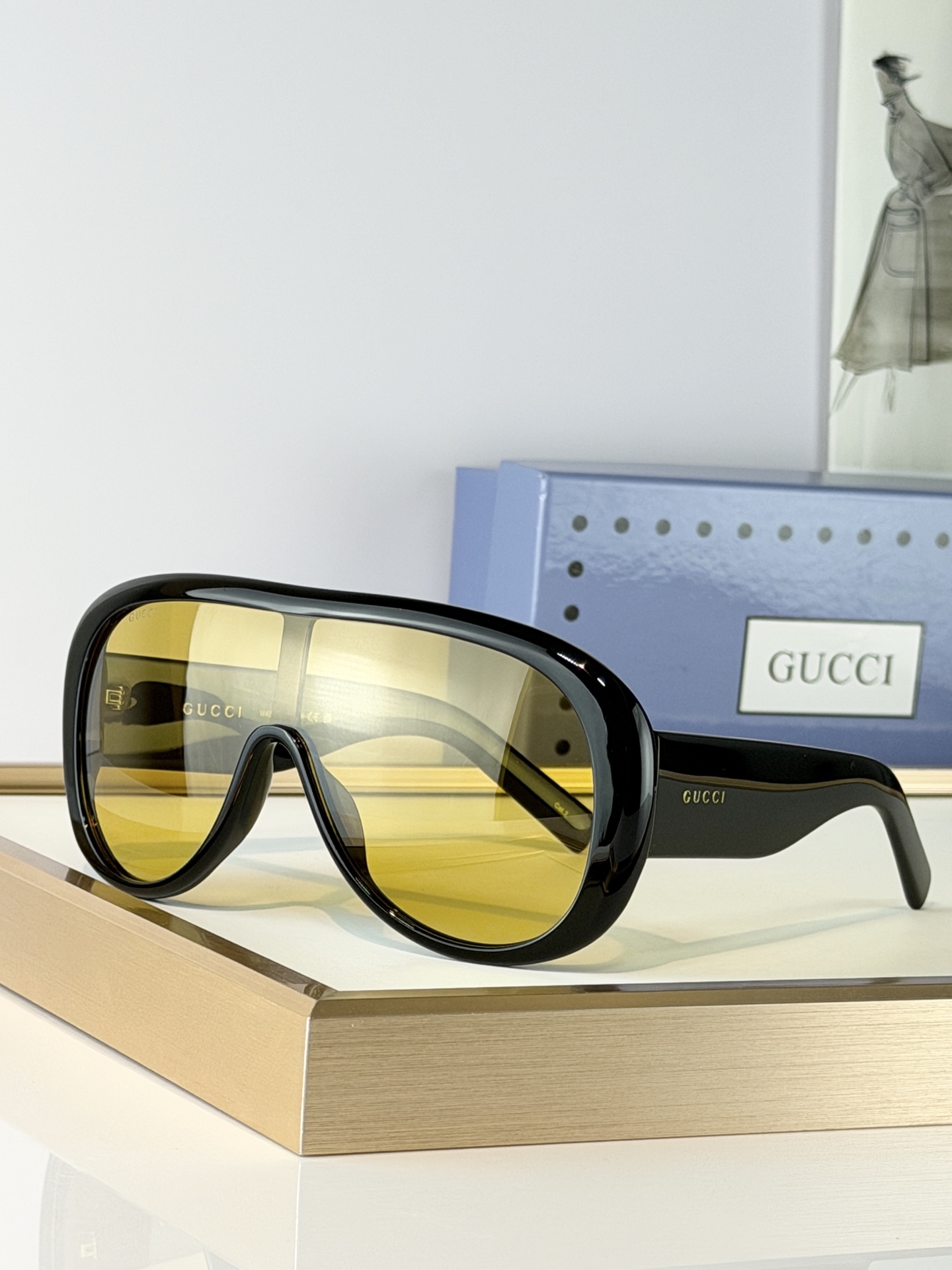 火爆G家返单 我家好正的颜色 GUCC* Oversized  MODEL：GG2164S SIZE：133口140  