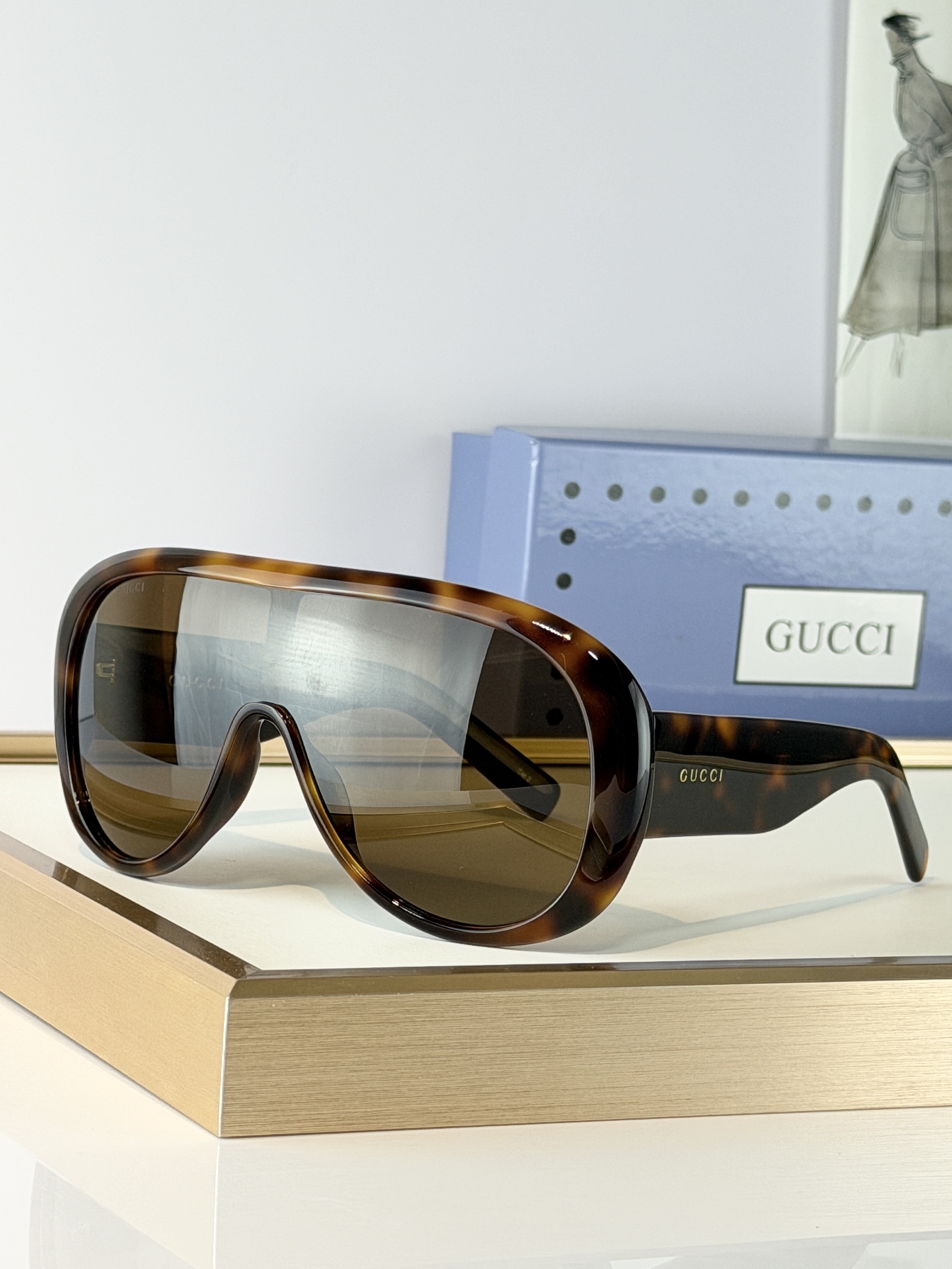 火爆G家返单 我家好正的颜色 GUCC* Oversized  MODEL：GG2164S SIZE：133口140  