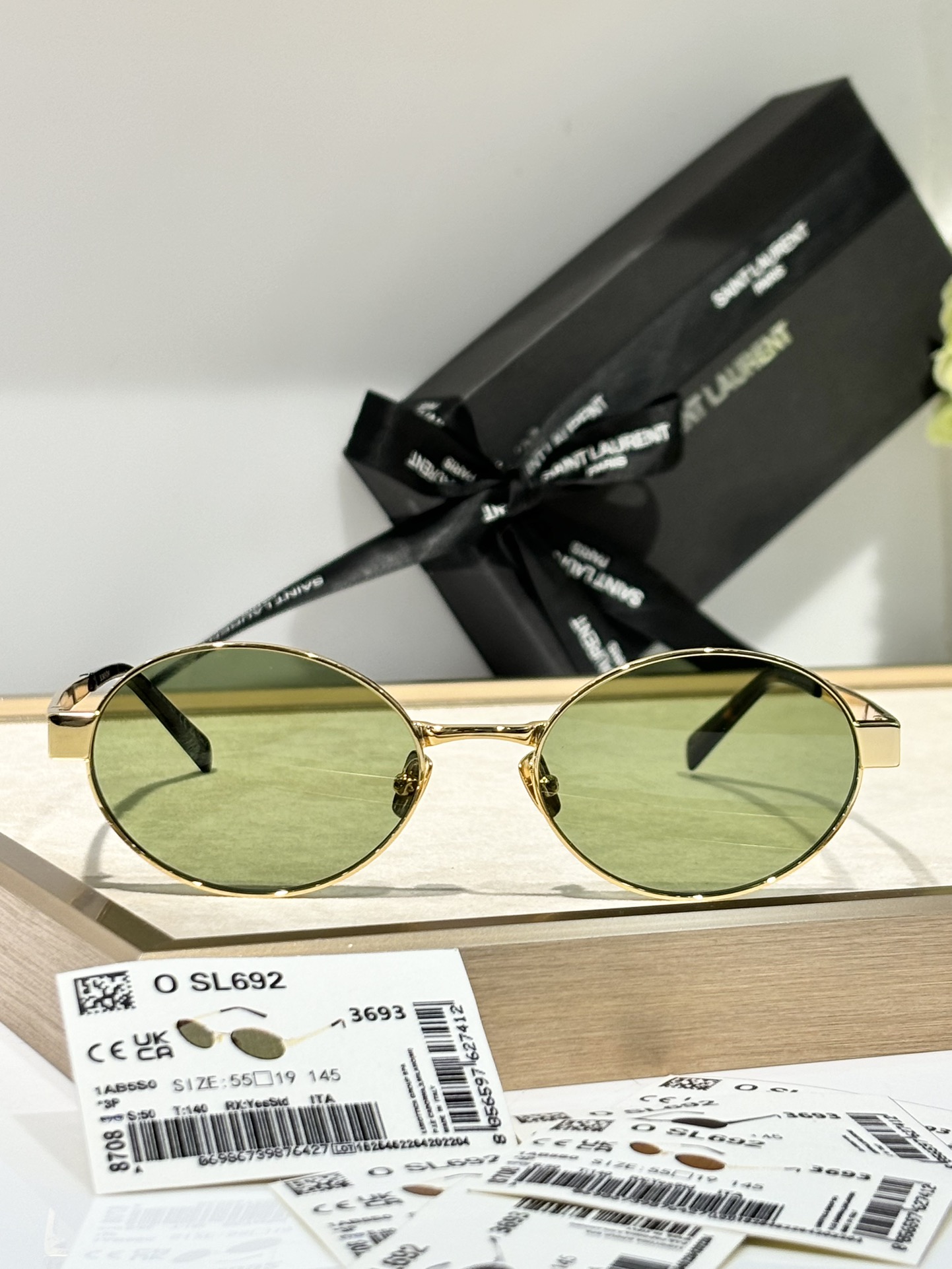 认准品质 首批原版开发 SAINT LAUREN* MODEL：SL692 SIZE：55口19-145🎉 
