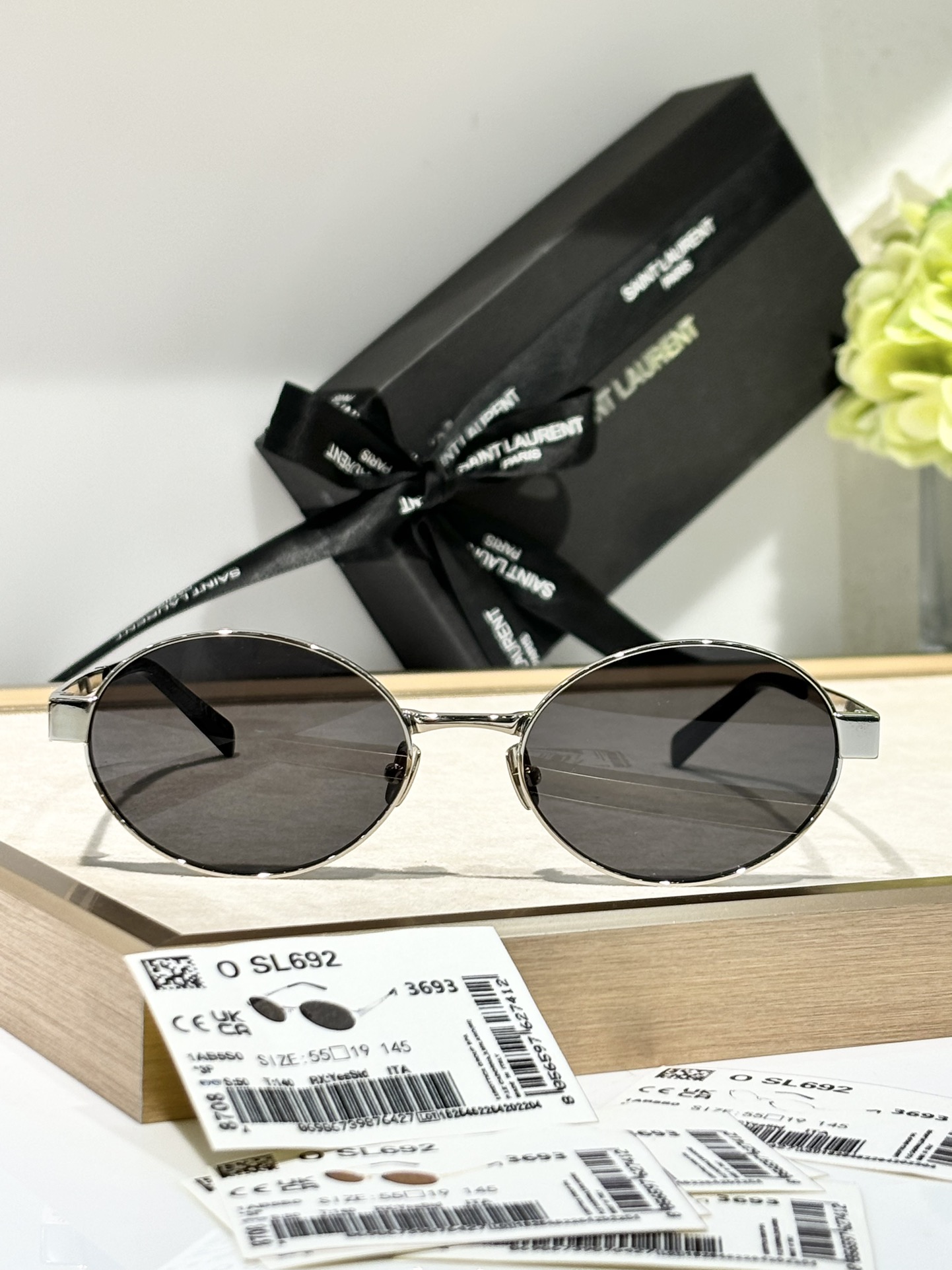 认准品质 首批原版开发 SAINT LAUREN* MODEL：SL692 SIZE：55口19-145🎉 