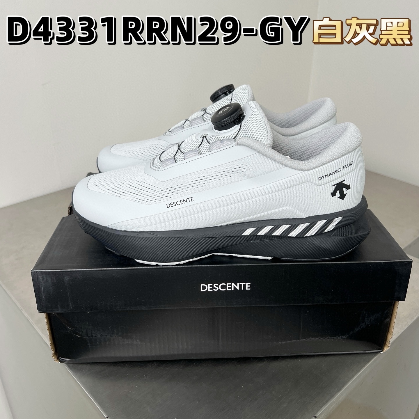 NO:352080,New Descente RUNNING series DFLUID fluid BOA lace-up rebound low top sports running shoes for men and women 36-45,19860909上新 迪桑特DESCENTE RUNNING系列 DFLUID流体BOA系带回弹 低帮运动跑步鞋 男女款36-45,,Men's shoes