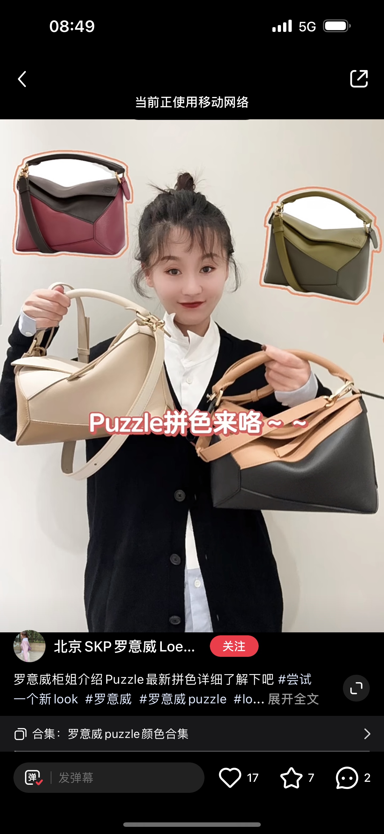 Sac LOEWE Puzzle — photo 5